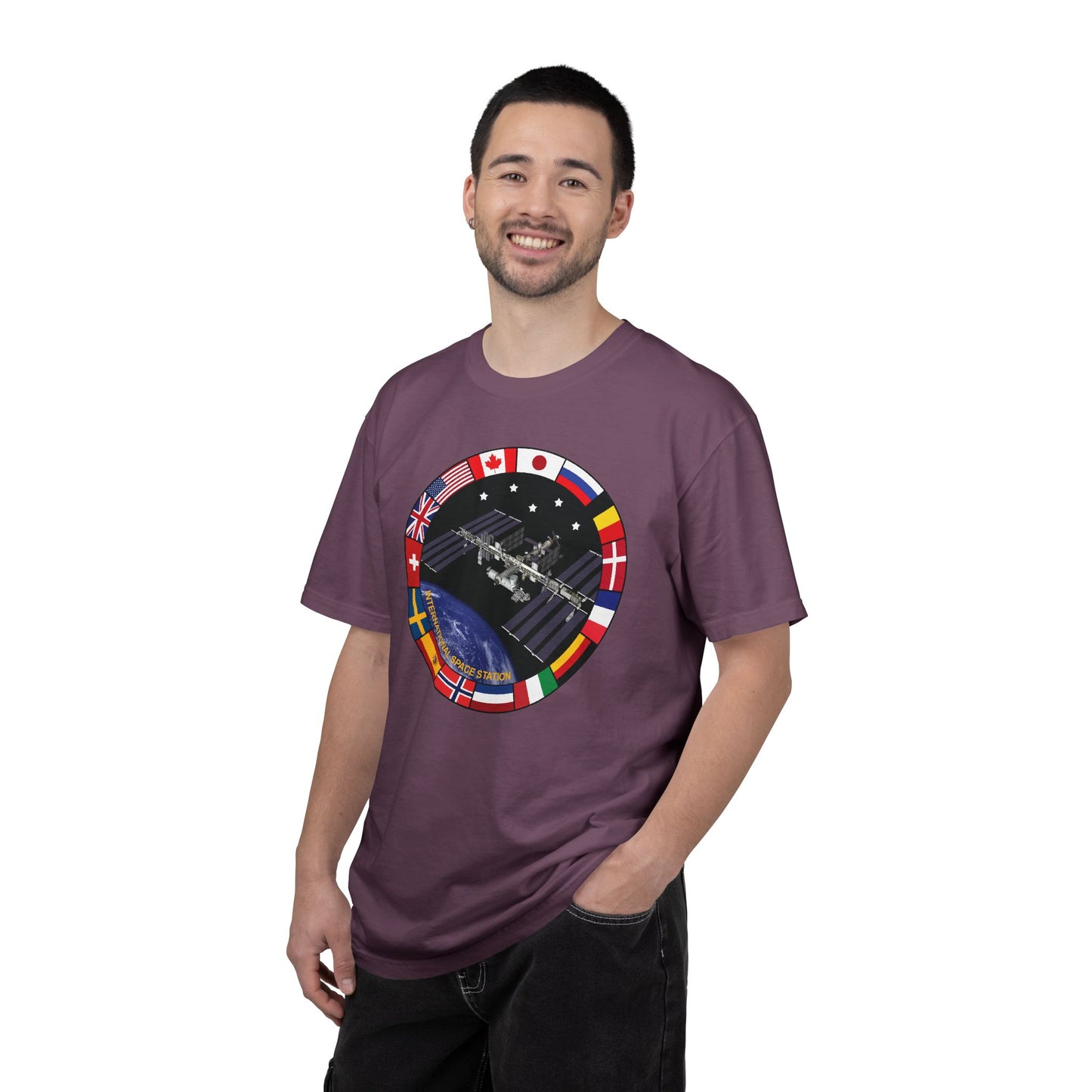 ISS Orbit Patch T Shirt - Graphic Tee