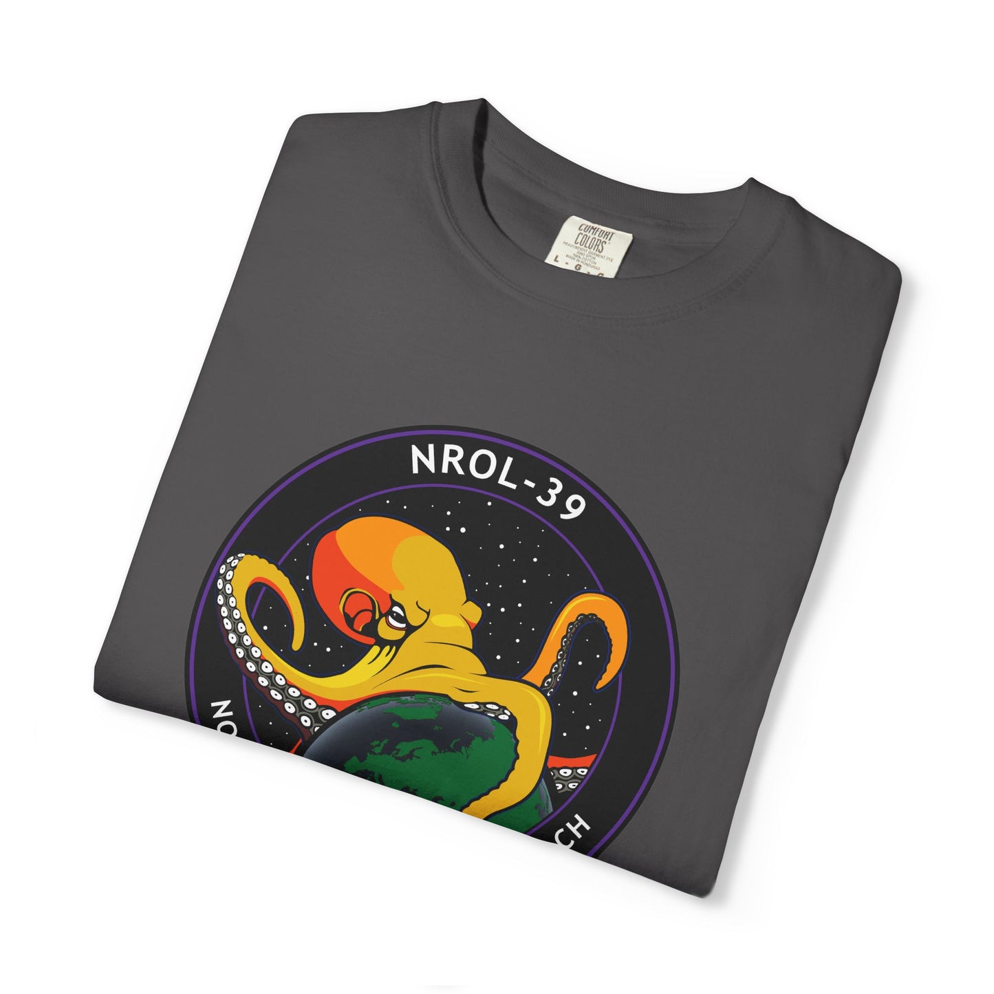 NROL-39 Octopus Patch T-Shirt — Graphic Tee