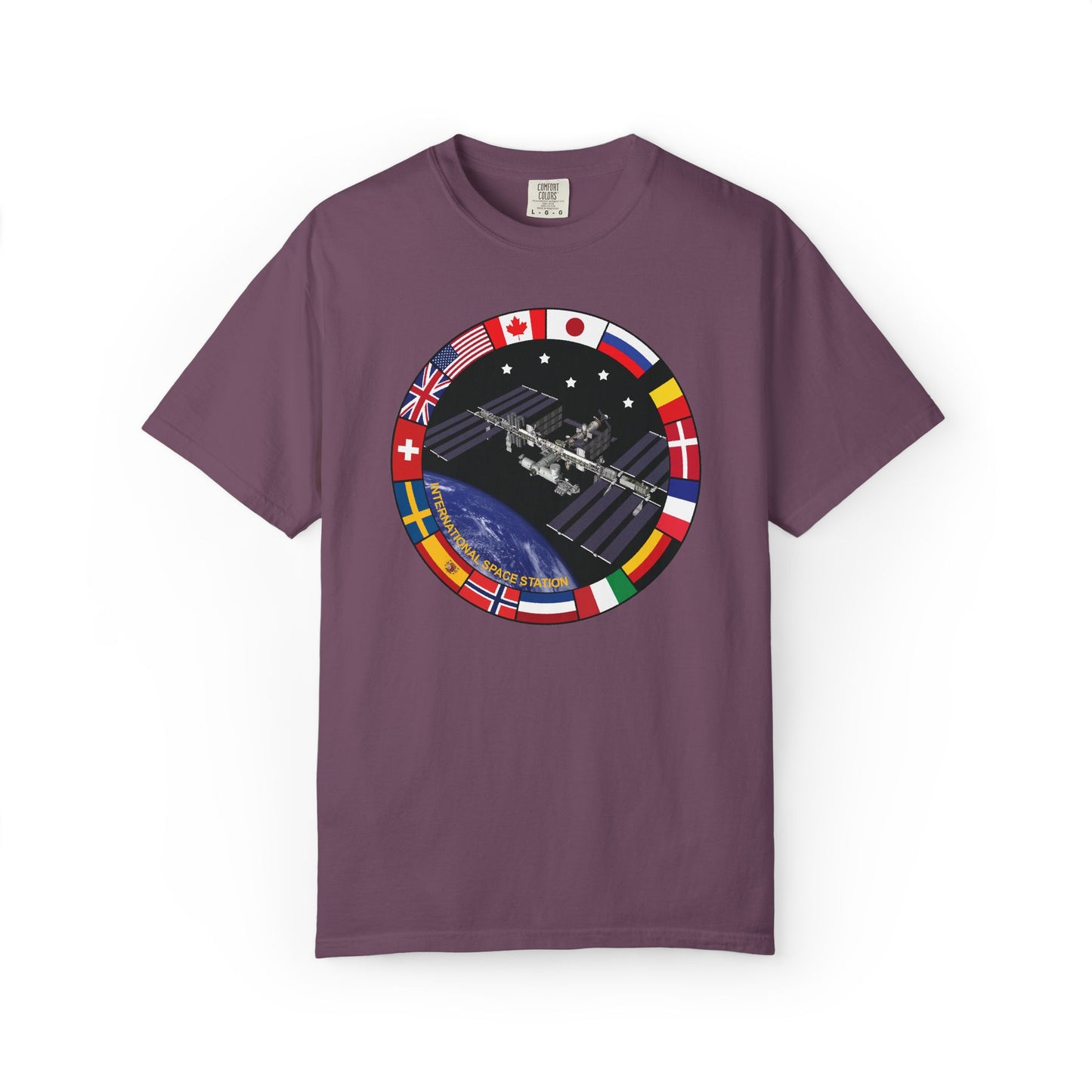 ISS Orbit Patch T Shirt - Graphic Tee