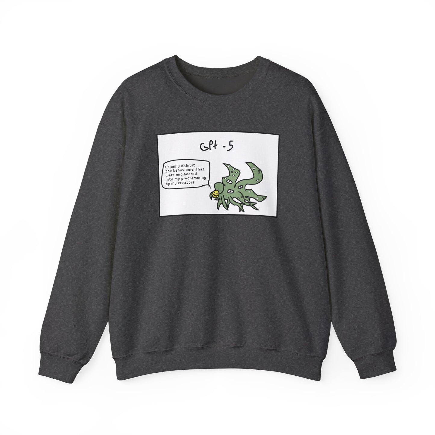 Shoggoth Ai Sweatshirt - Graphic AI Meme