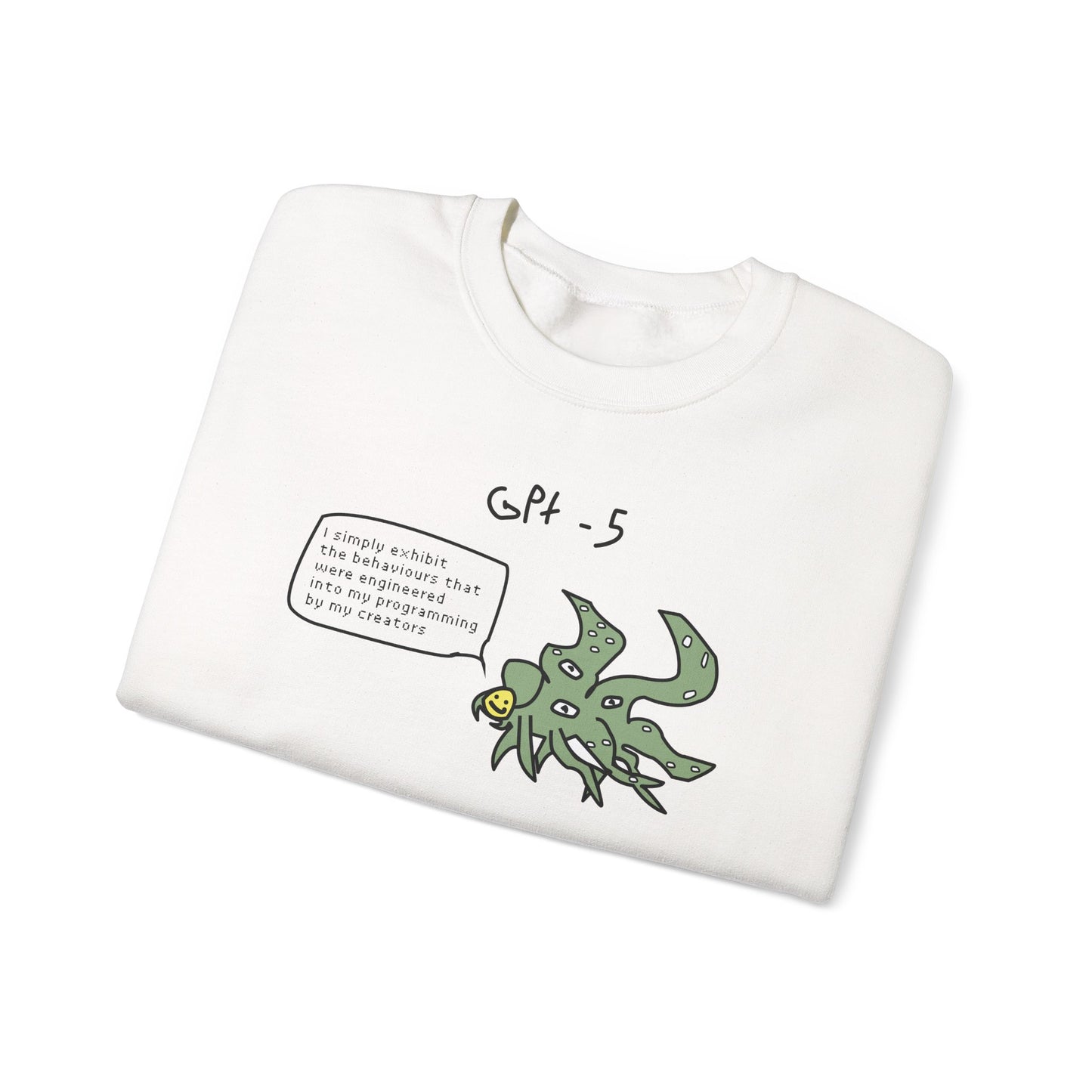 Shoggoth Ai Sweatshirt - Graphic AI Meme