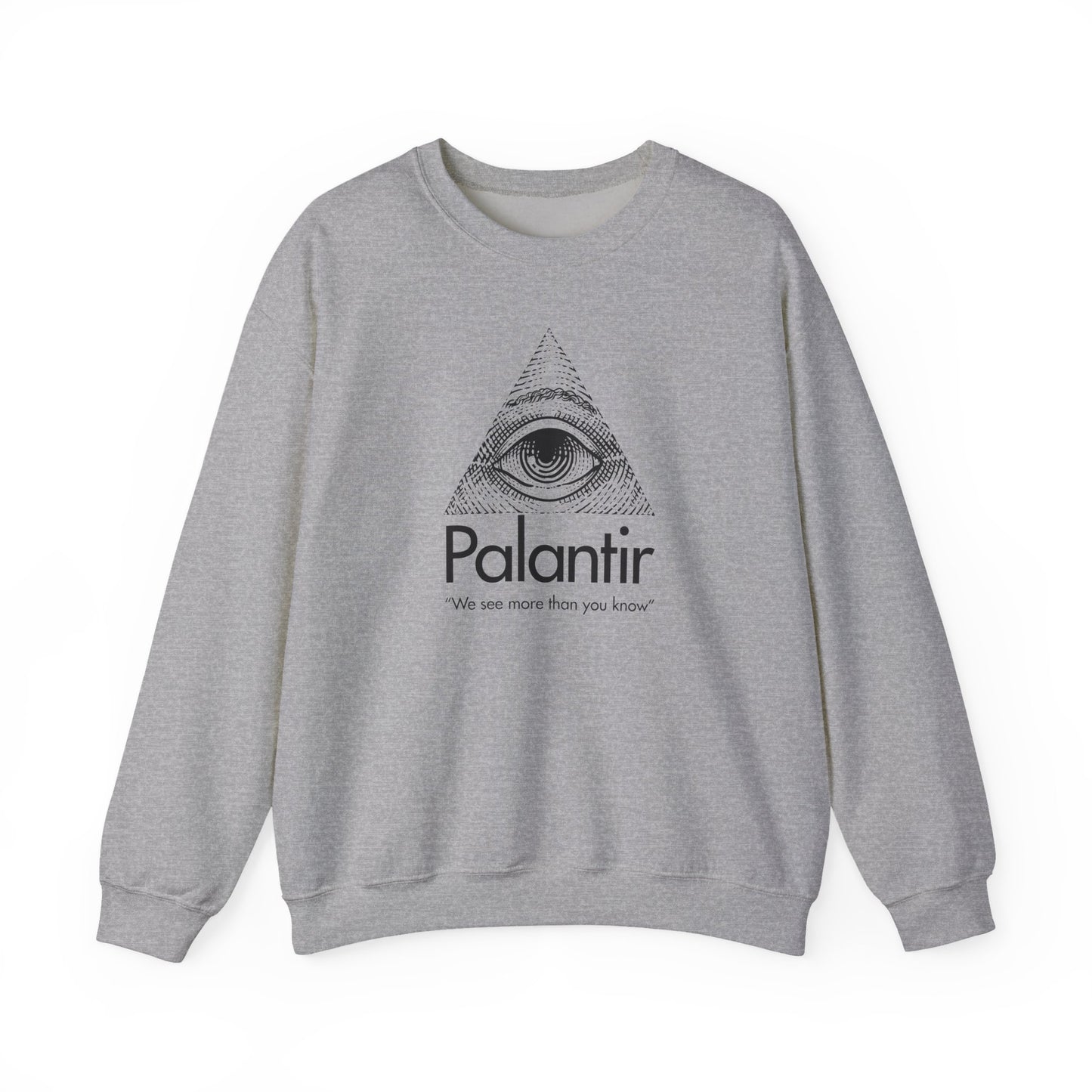 Palantir Illuminated Eye Crewneck - (“We see more than you know”)