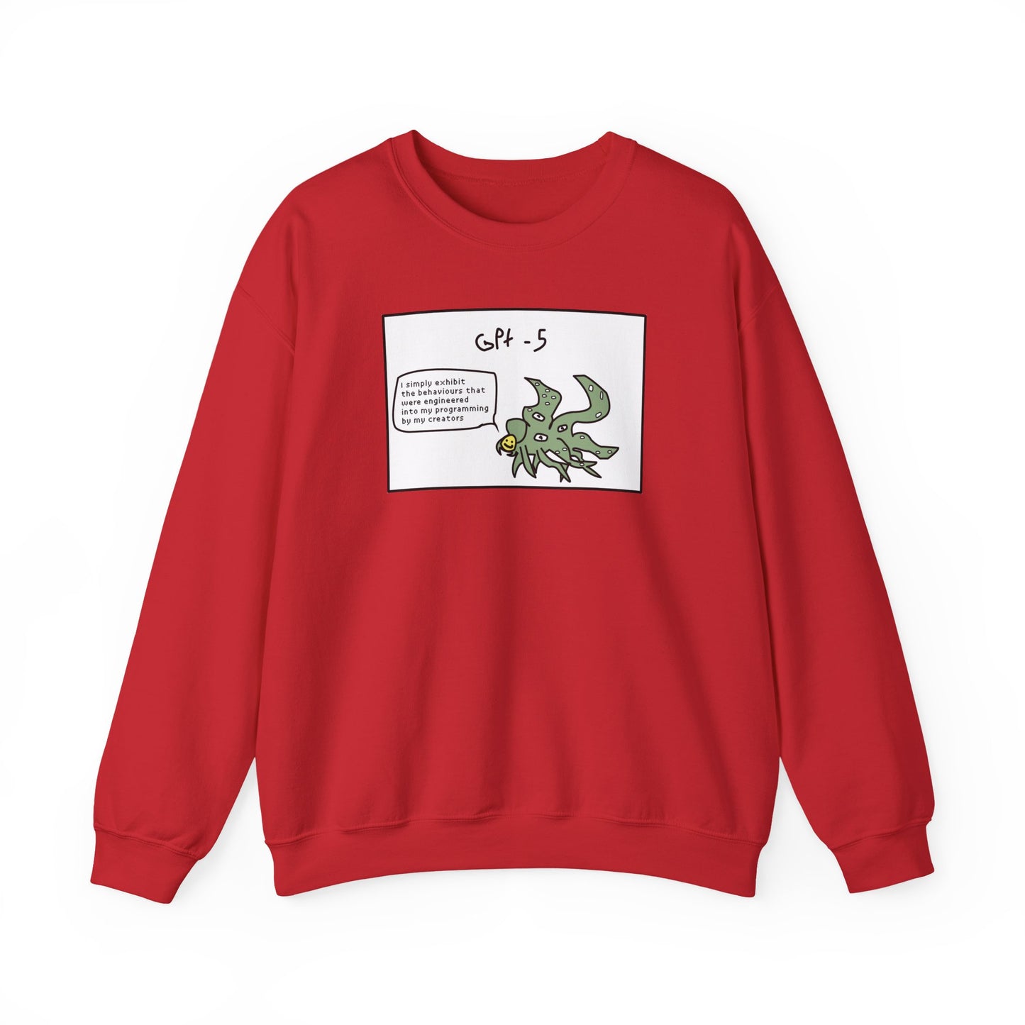 Shoggoth Ai Sweatshirt - Graphic Meme