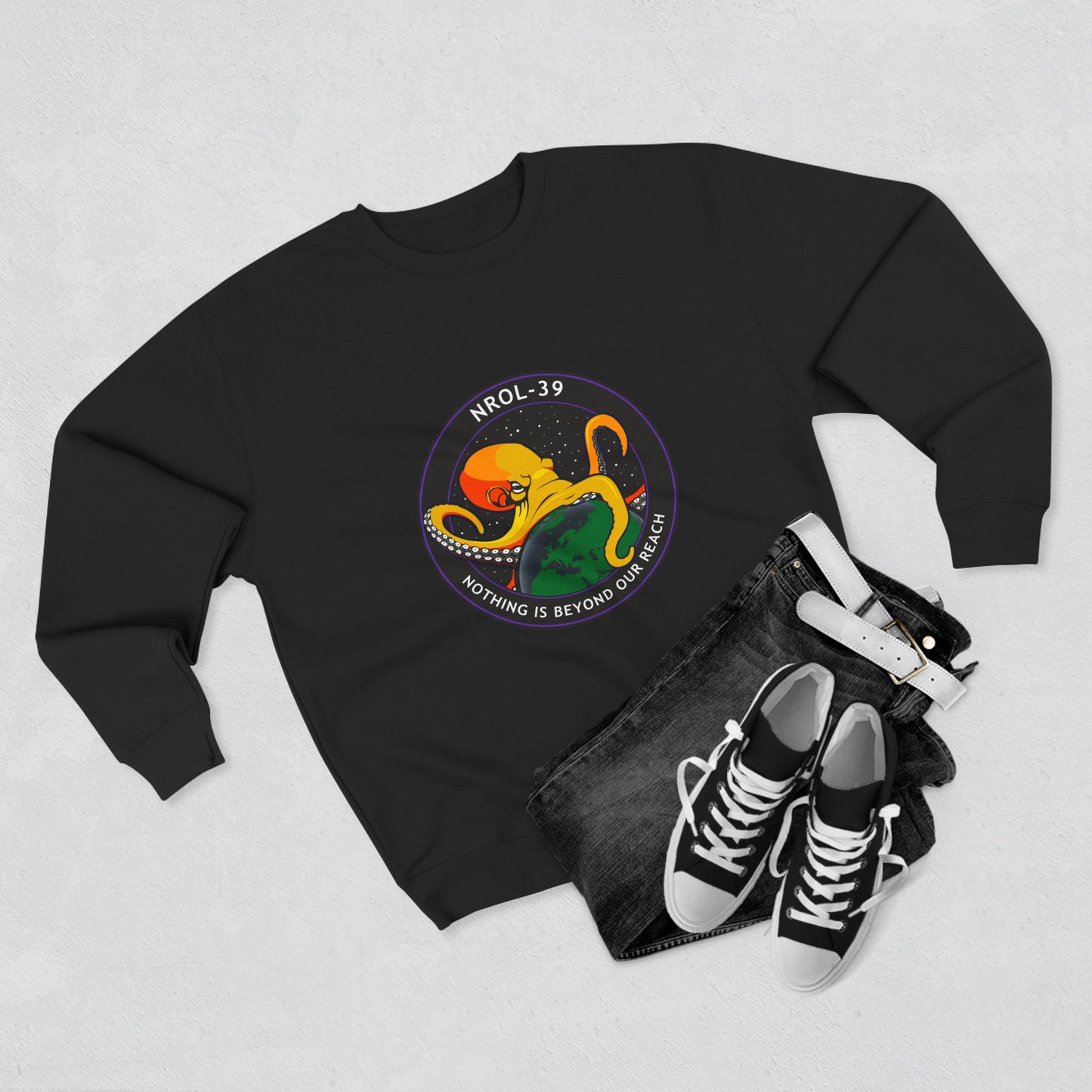 NROL-39 Octopus Patch — Graphic Sweatshirt