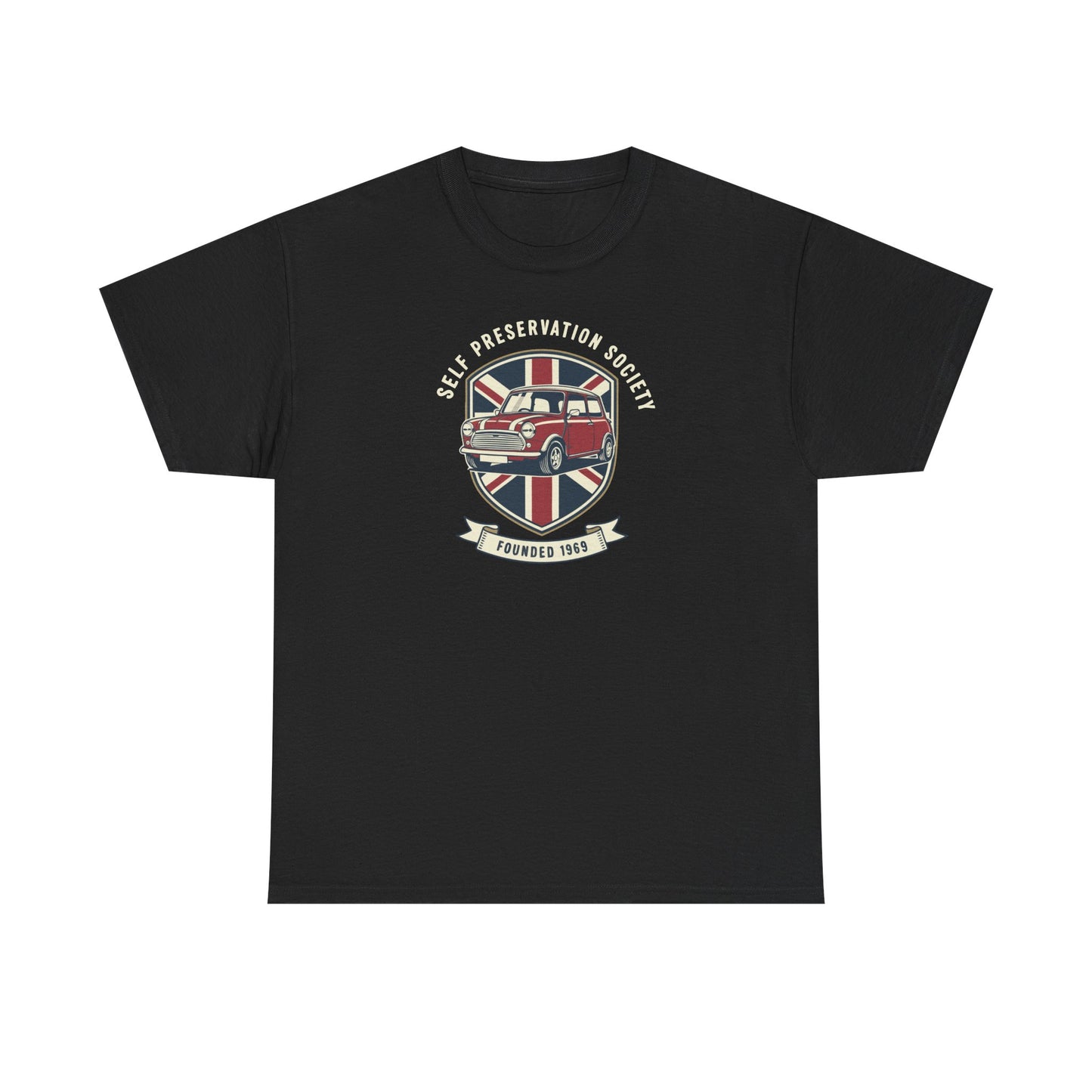 Self Preservation Society T Shirt - Italian Job