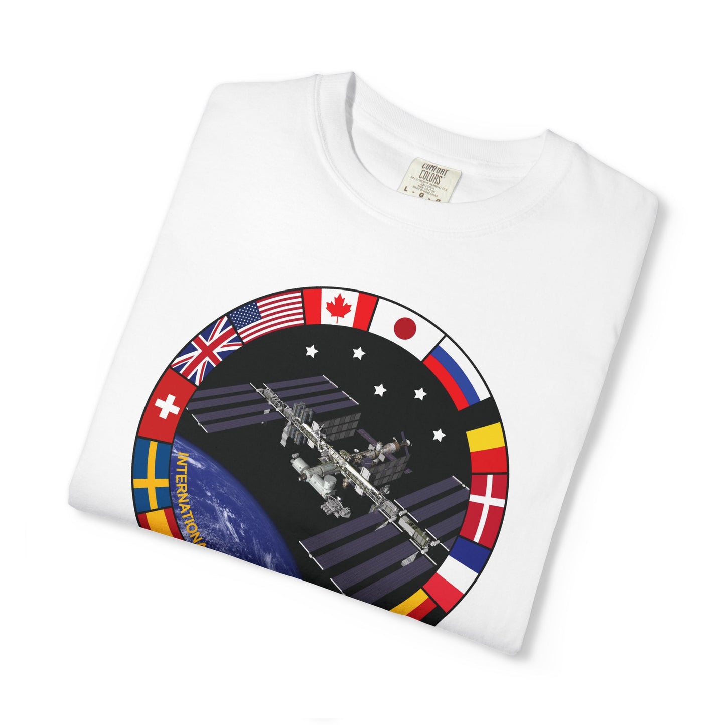 ISS Orbit Patch T Shirt - Graphic Tee