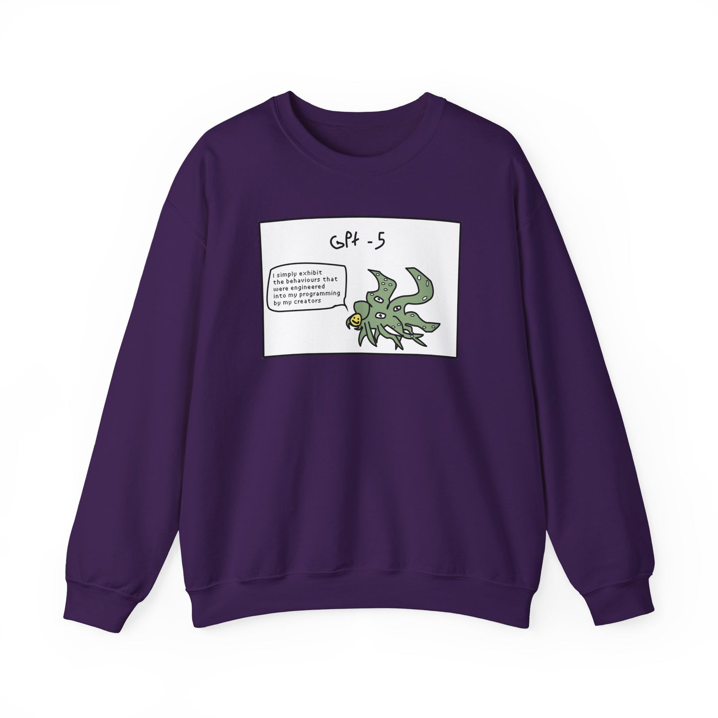 Shoggoth Ai Sweatshirt - Graphic AI Meme