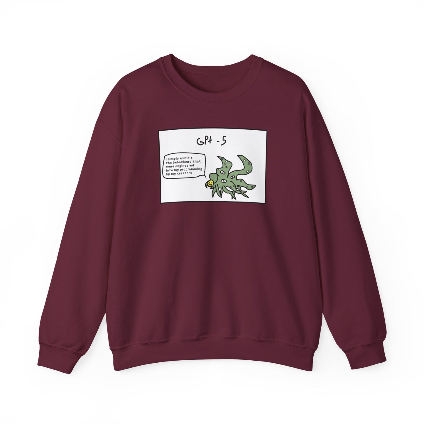 Shoggoth Ai Sweatshirt - Graphic Meme