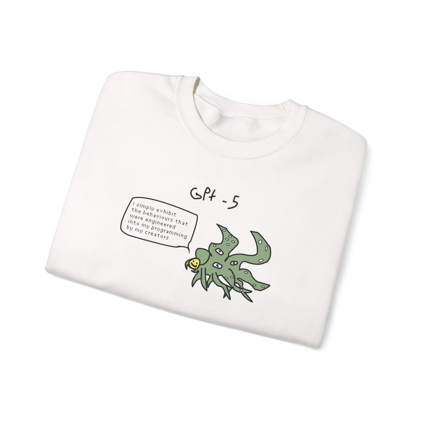 Shoggoth Ai Sweatshirt - Graphic Meme