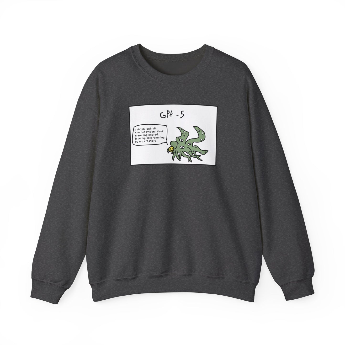 Shoggoth Ai Sweatshirt - Graphic Meme