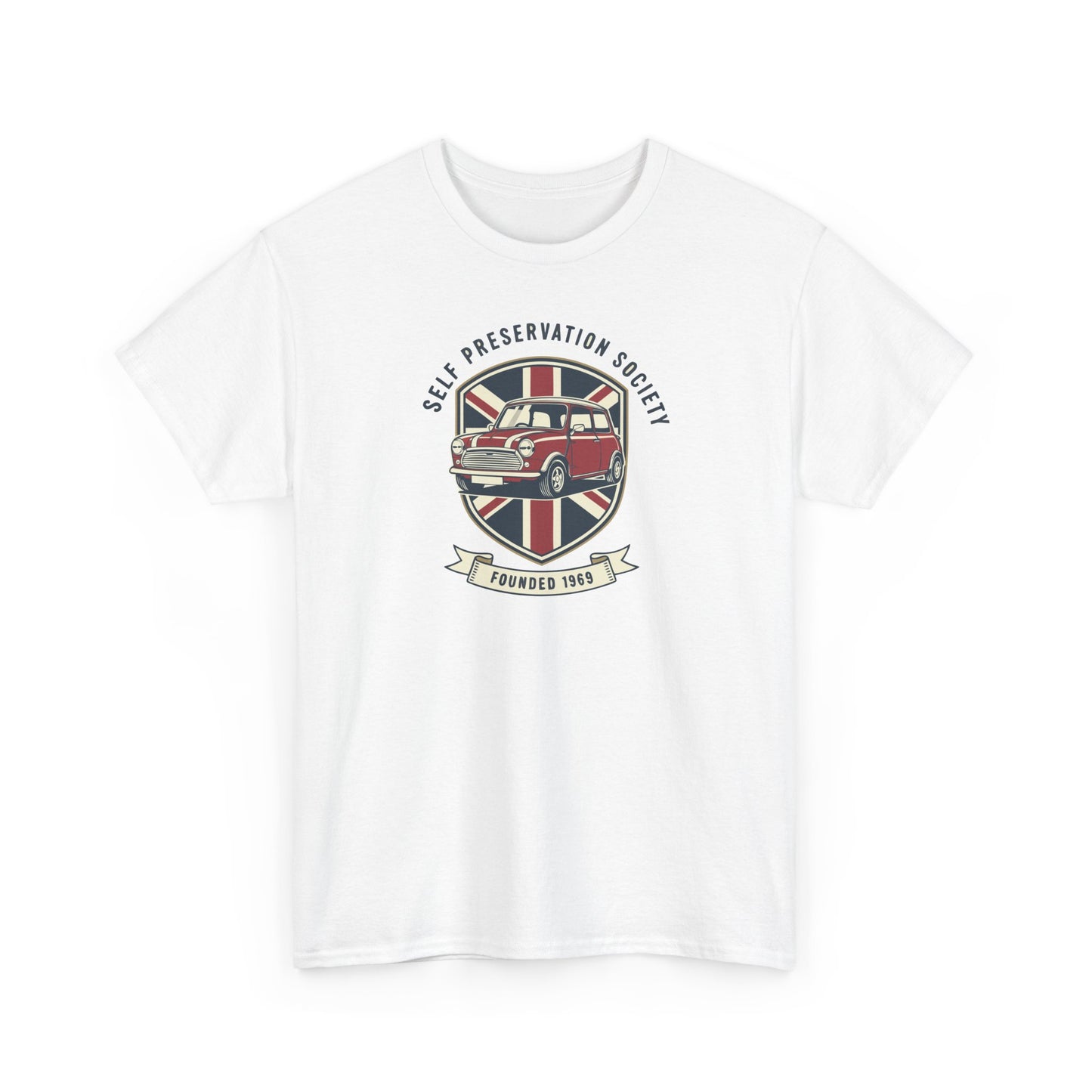 Self Preservation Society T Shirt - Italian Job