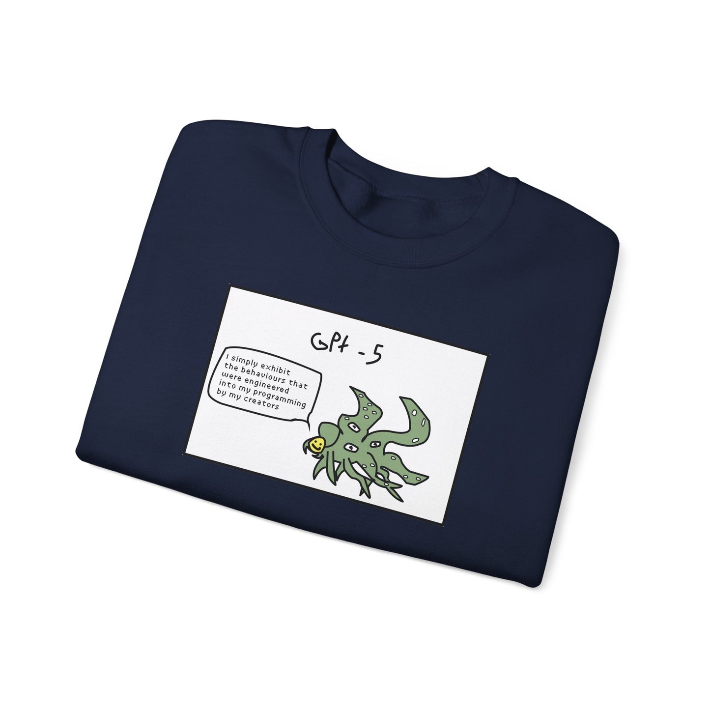Shoggoth Ai Sweatshirt - Graphic Meme