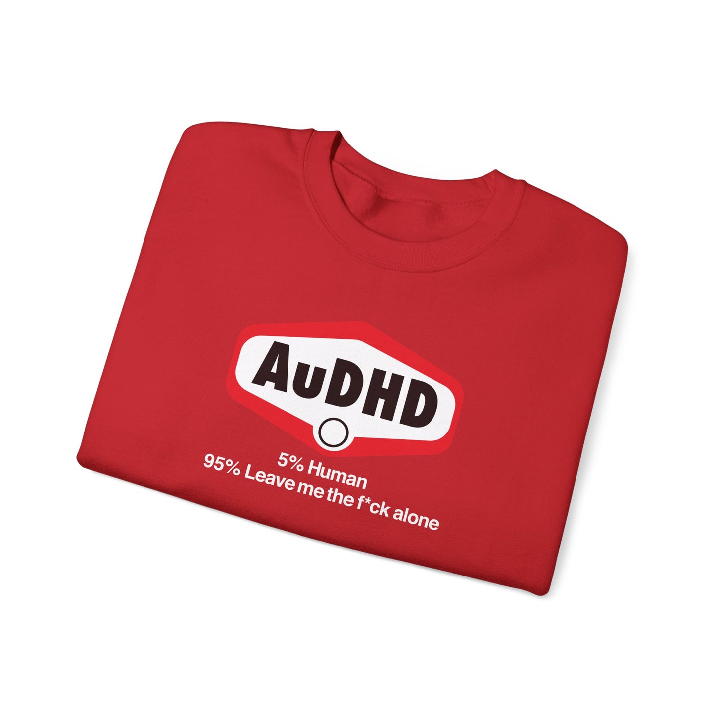 AuDHD Crewneck Sweatshirt - Graphic AuDHD
