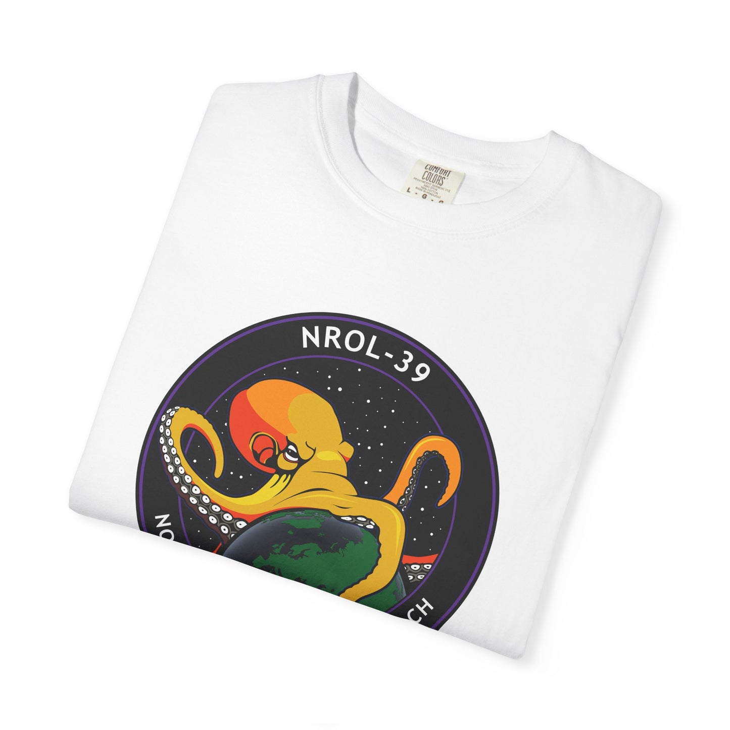 NROL-39 Octopus Patch T-Shirt — Graphic Tee