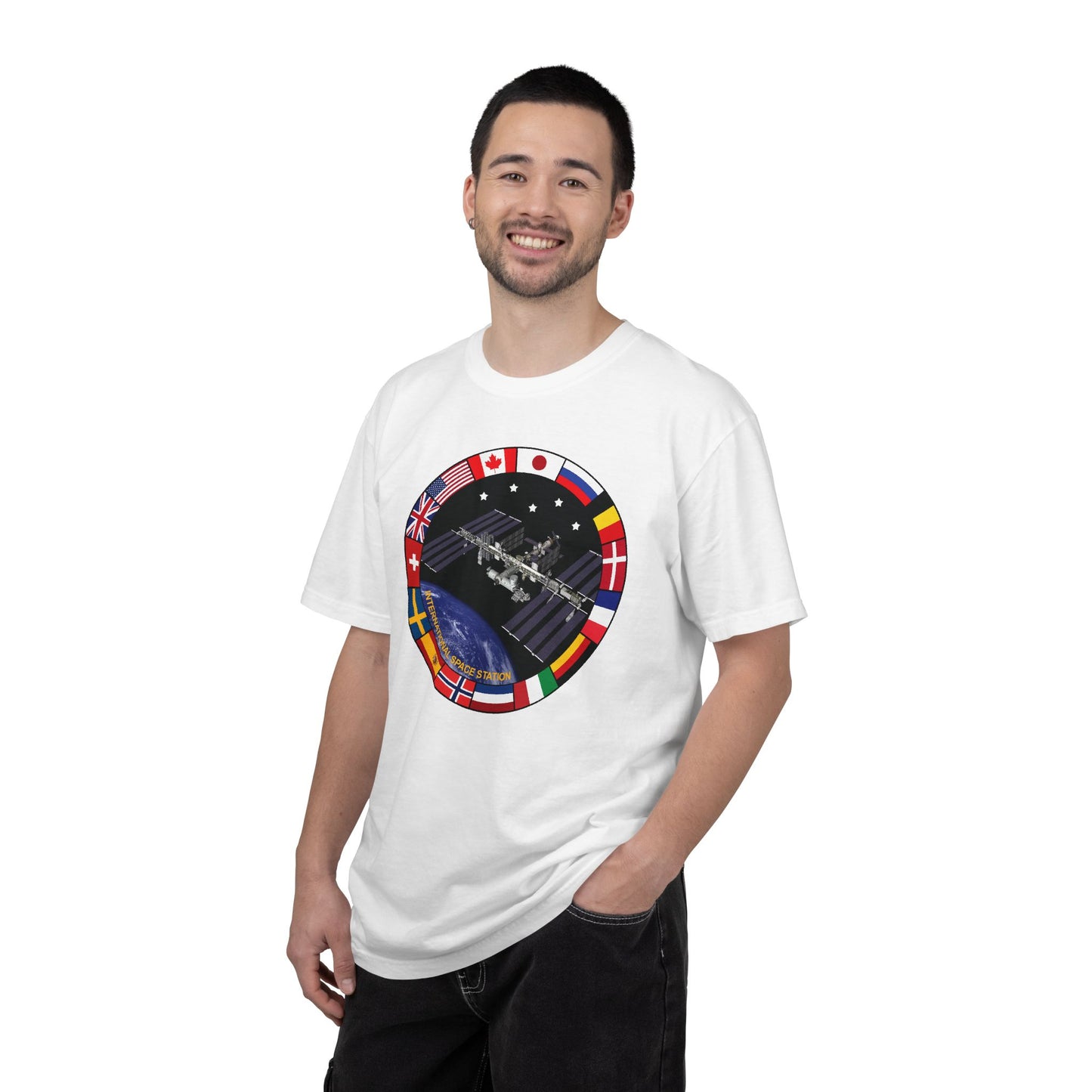 ISS Orbit Patch T Shirt - Graphic Tee