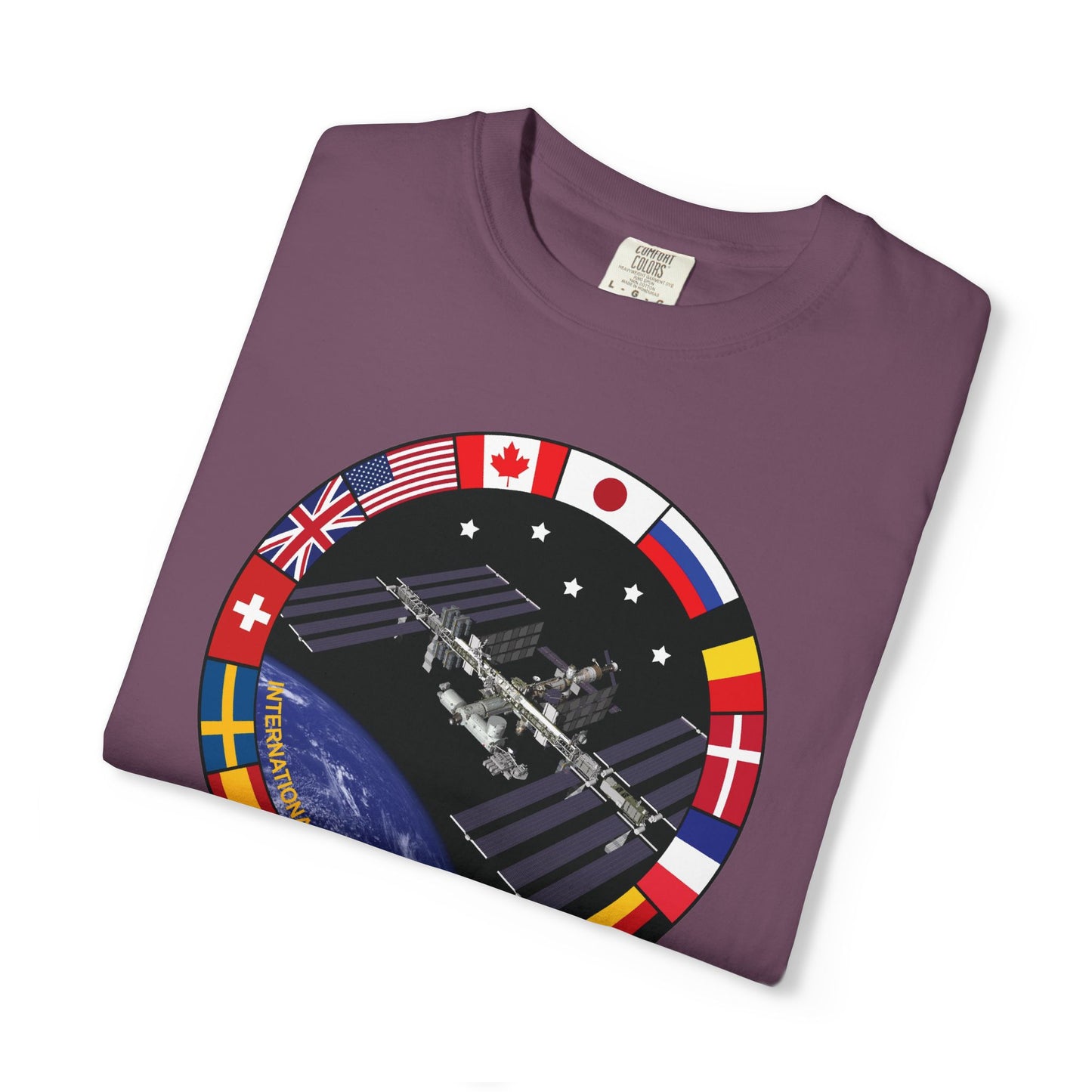 ISS Orbit Patch T Shirt - Graphic Tee