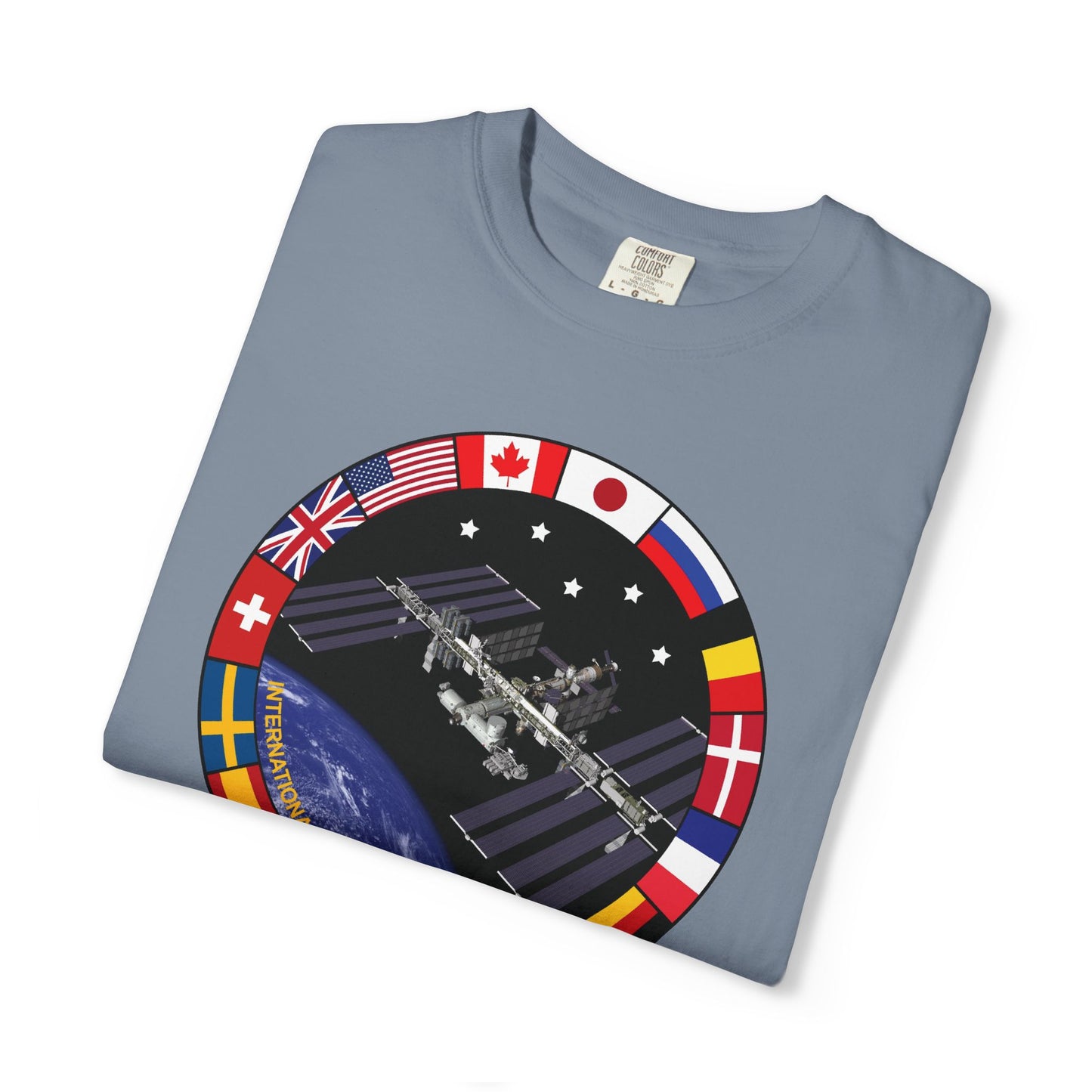 ISS Orbit Patch T Shirt - Graphic Tee