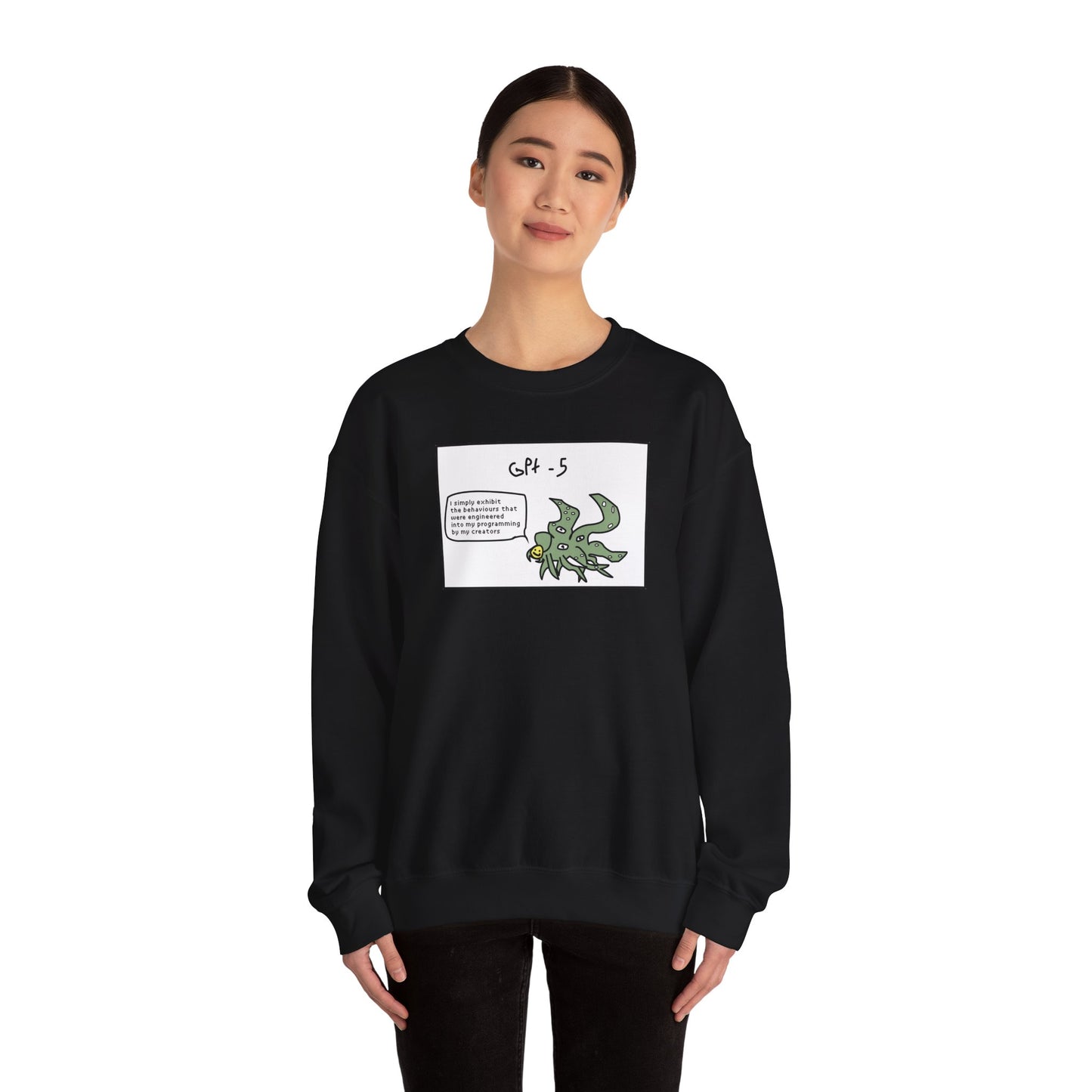 Shoggoth Ai Sweatshirt - Graphic Meme