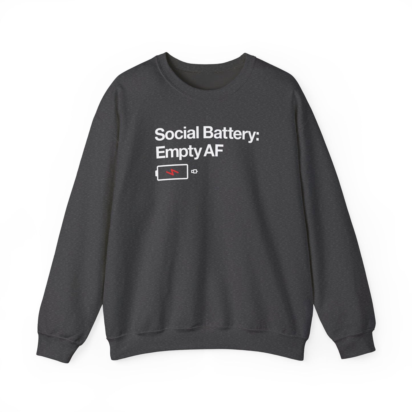 Social Battery Neurodivergent Sweatshirt