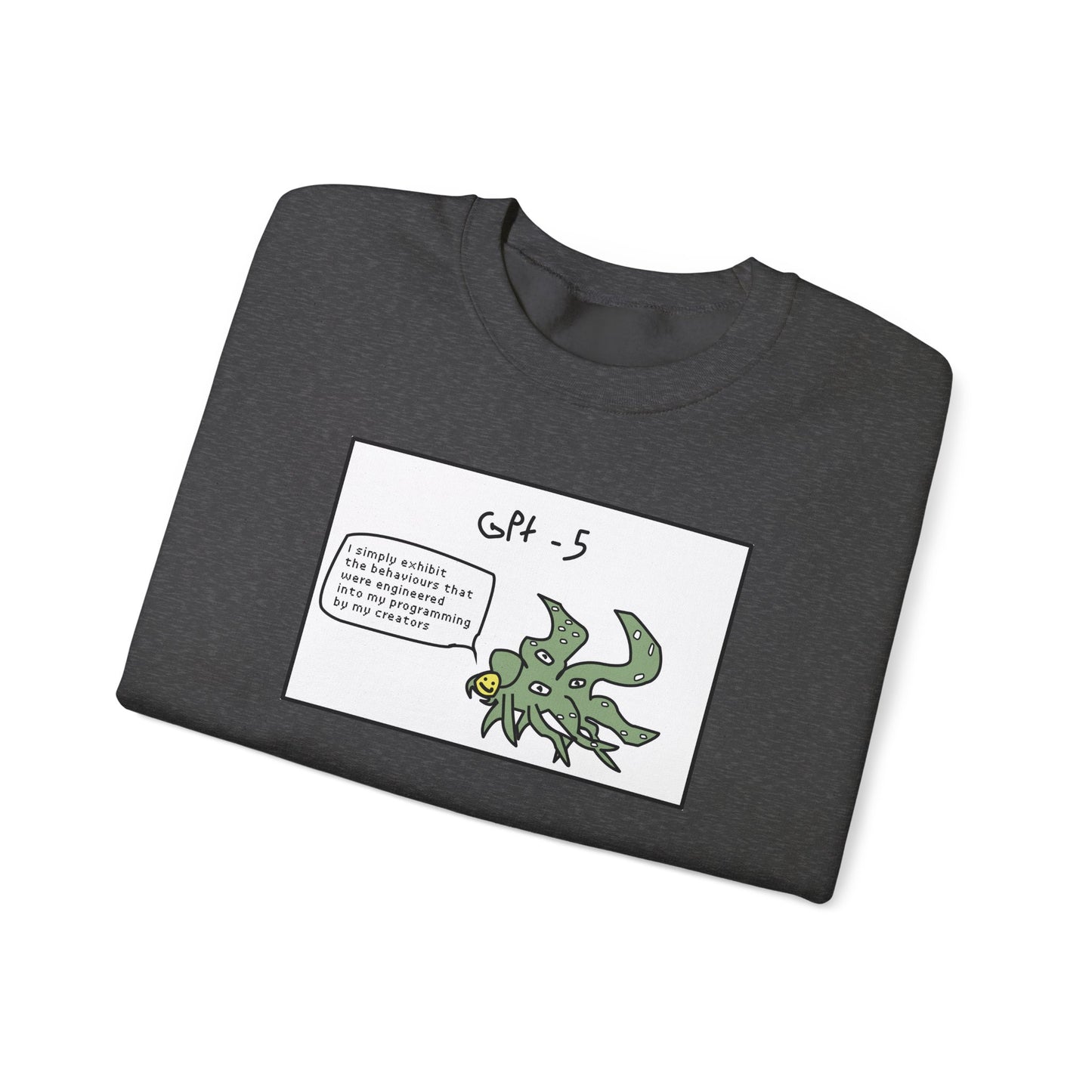 Shoggoth Ai Sweatshirt - Graphic Meme
