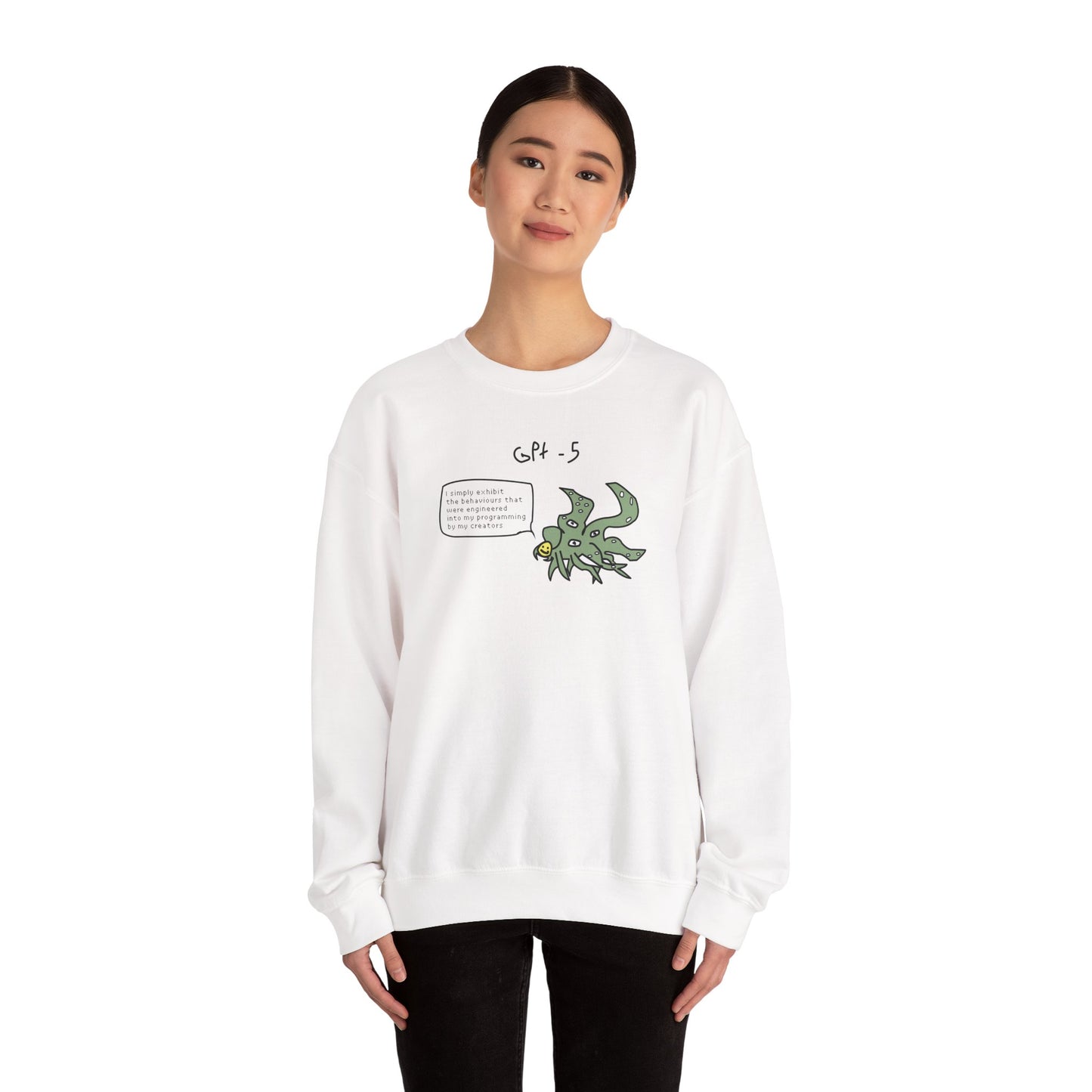 Shoggoth Ai Sweatshirt - Graphic Meme