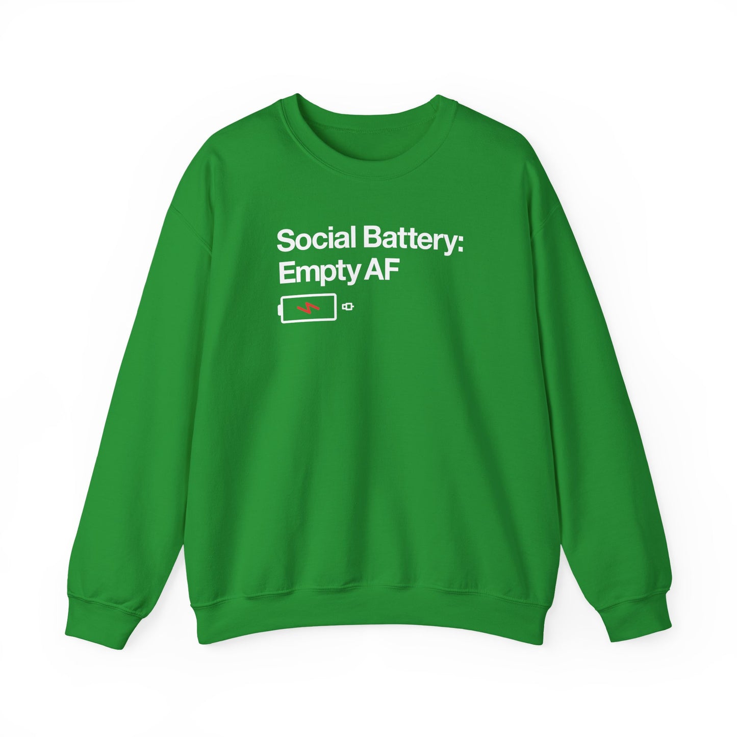 Social Battery Neurodivergent Sweatshirt