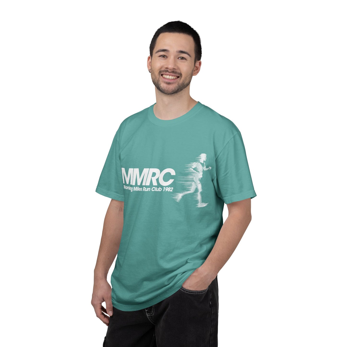 Morning Miles Run Club T-Shirt — Vintage Runner Graphic Tee