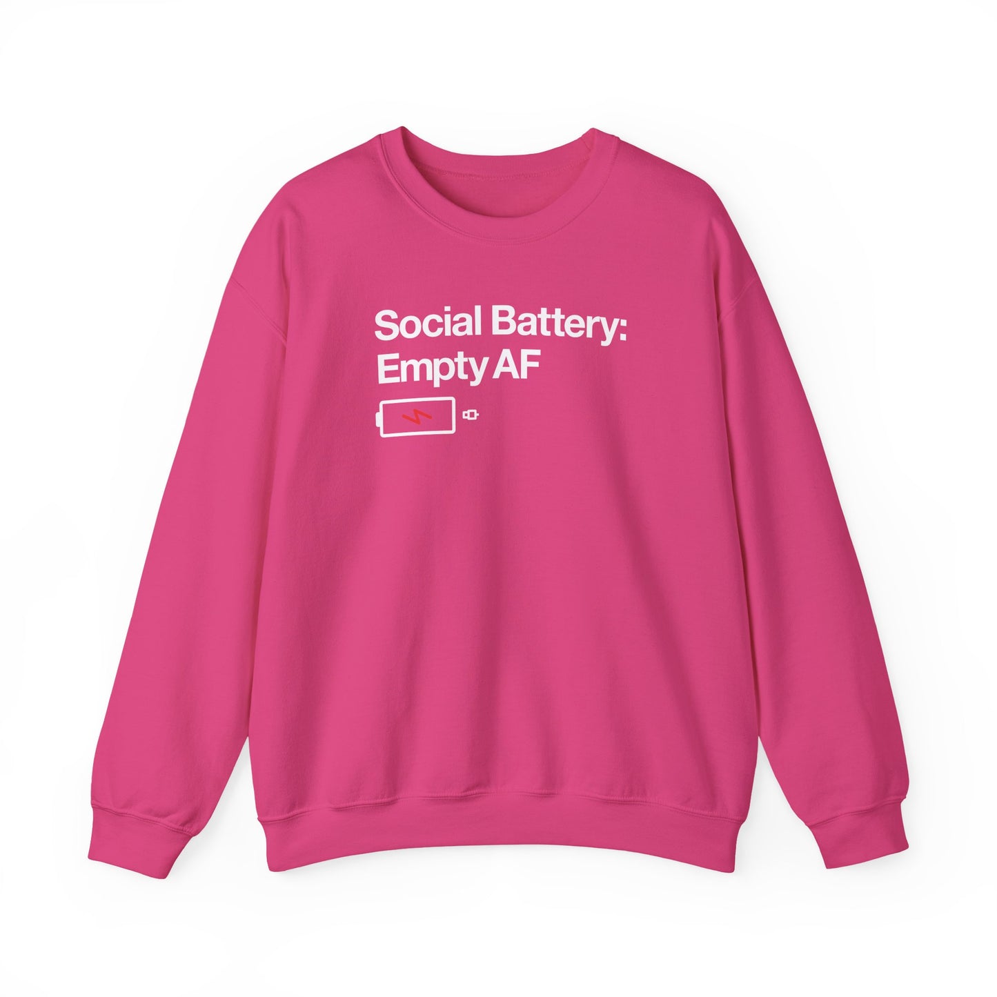 Social Battery Neurodivergent Sweatshirt