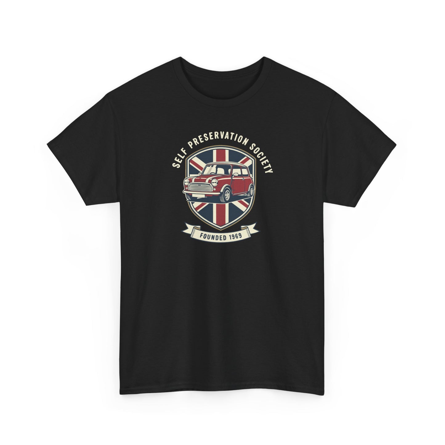 Self Preservation Society T Shirt - Italian Job