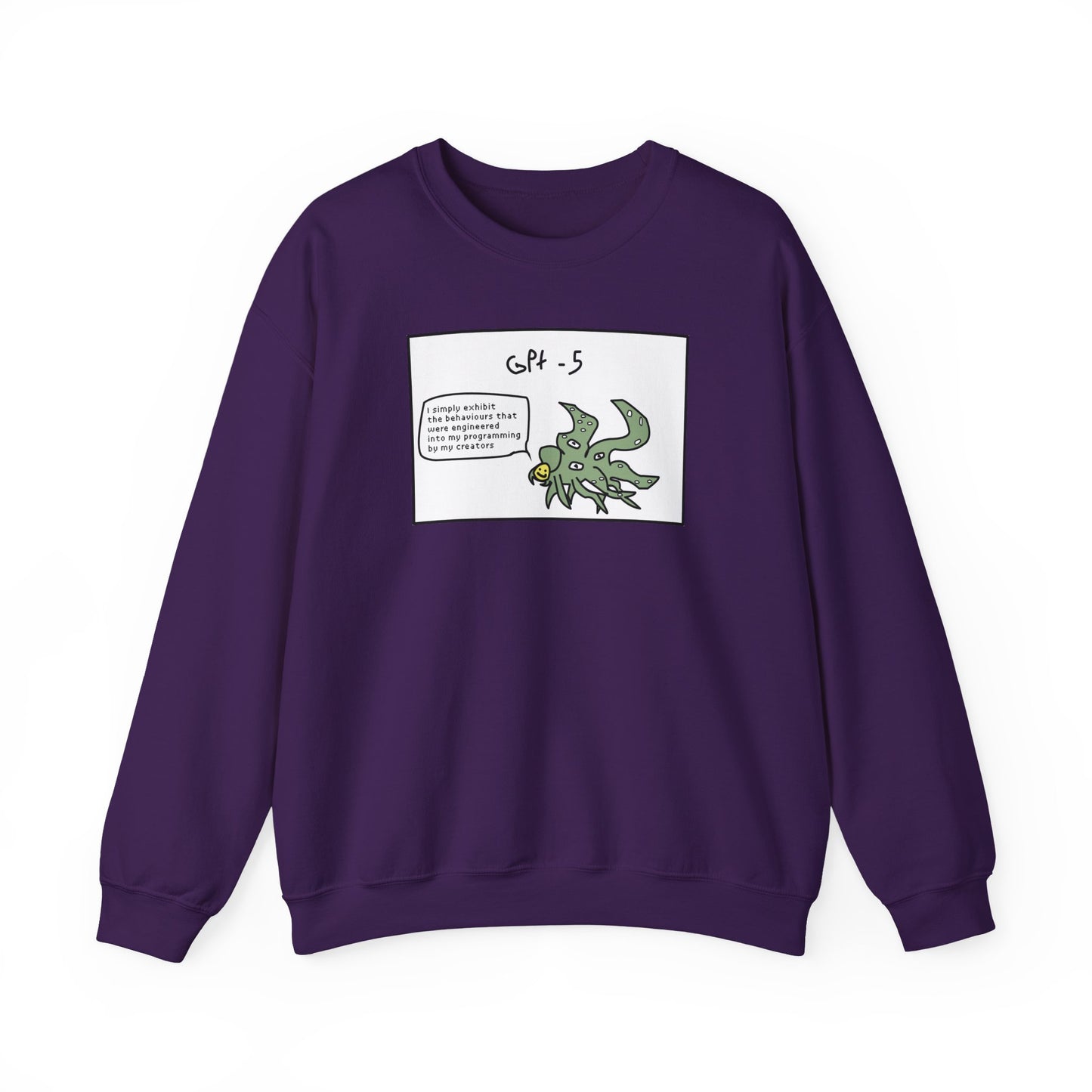 Shoggoth Ai Sweatshirt - Graphic Meme