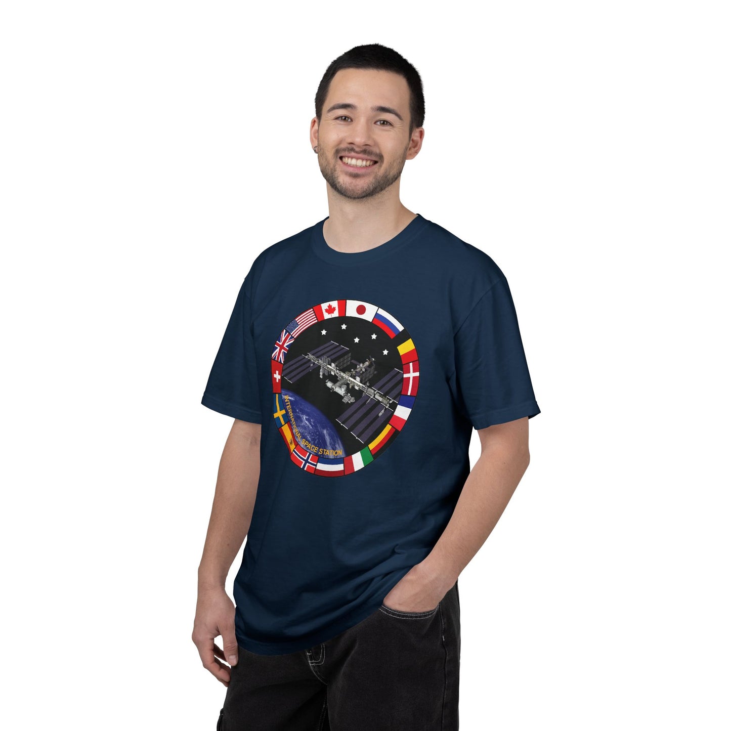 ISS Orbit Patch T Shirt - Graphic Tee