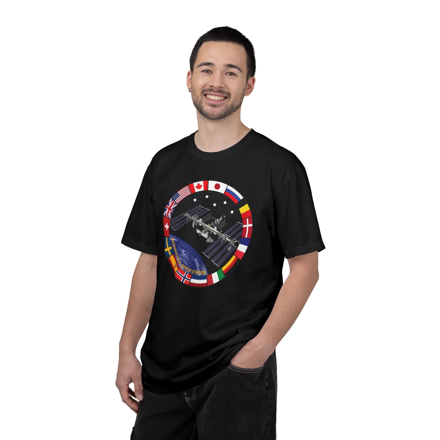 ISS Orbit Patch T Shirt - Graphic Tee