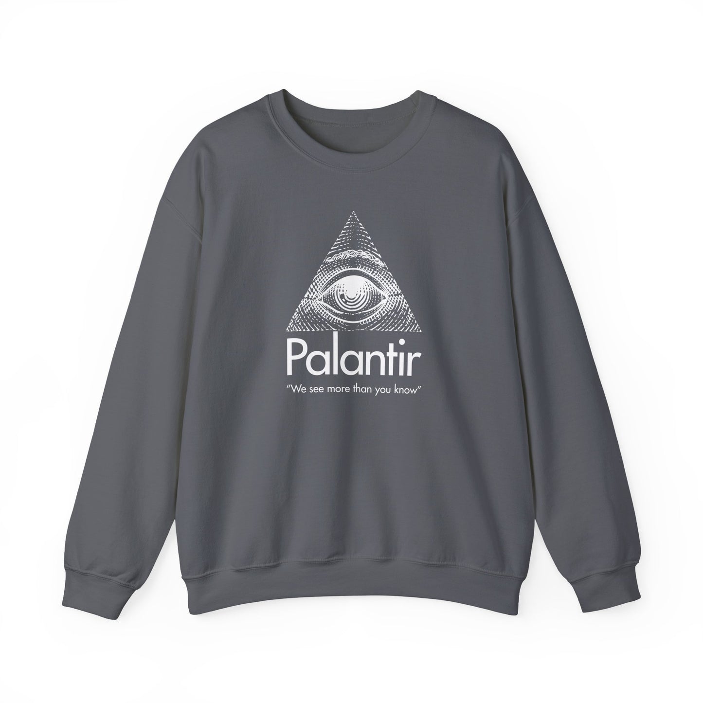 Palantir Illuminated Eye Crewneck - (“We see more than you know”)