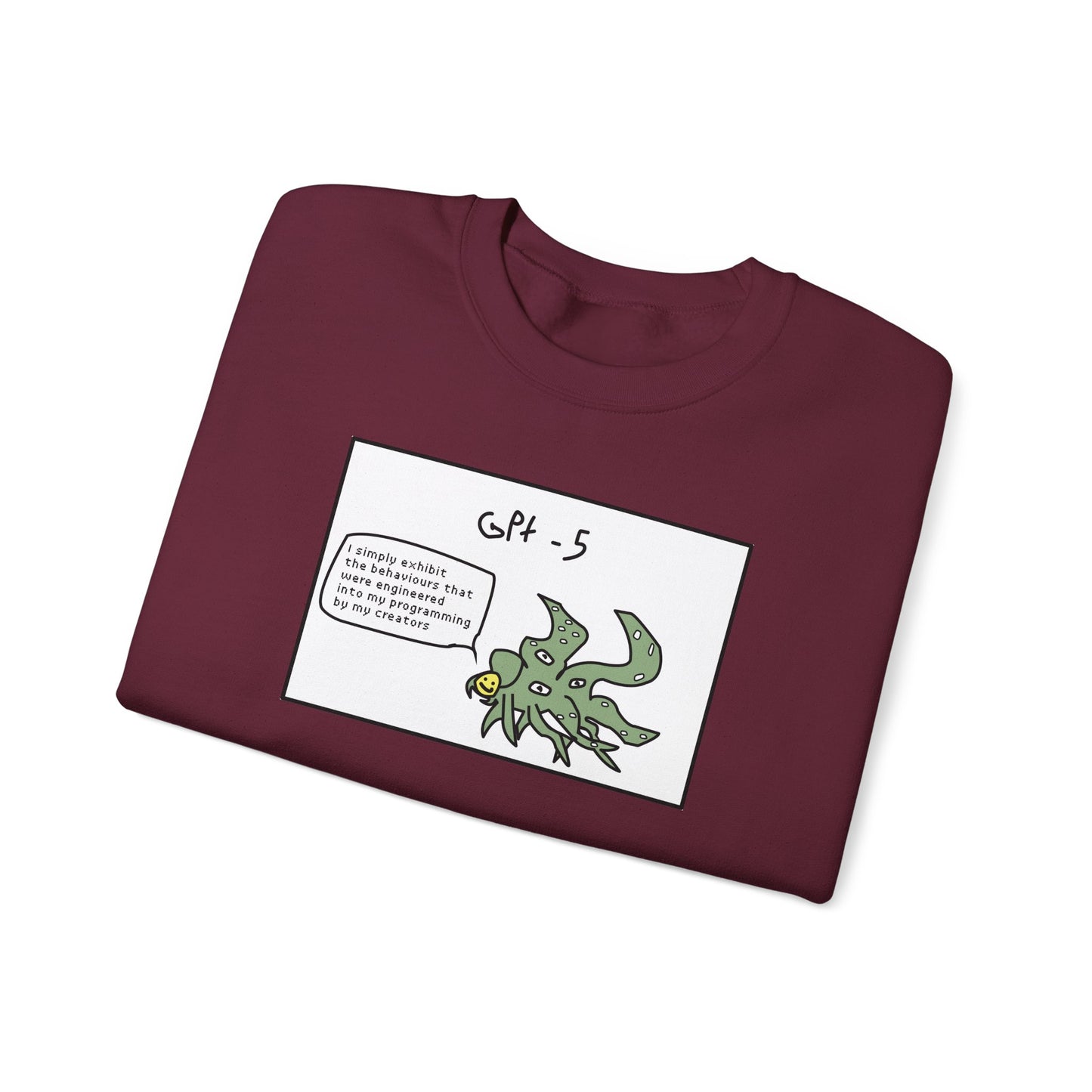 Shoggoth Ai Sweatshirt - Graphic Meme