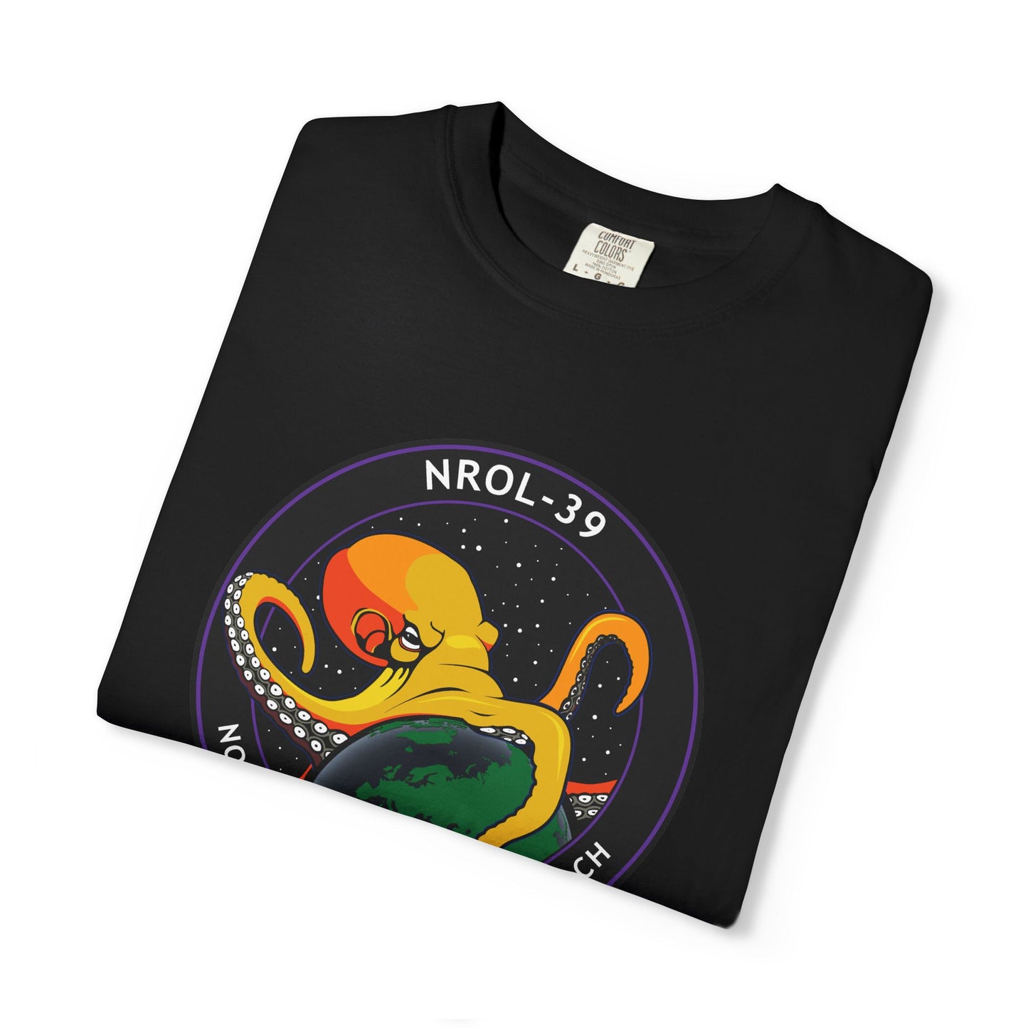 NROL-39 Octopus Patch T-Shirt — Graphic Tee
