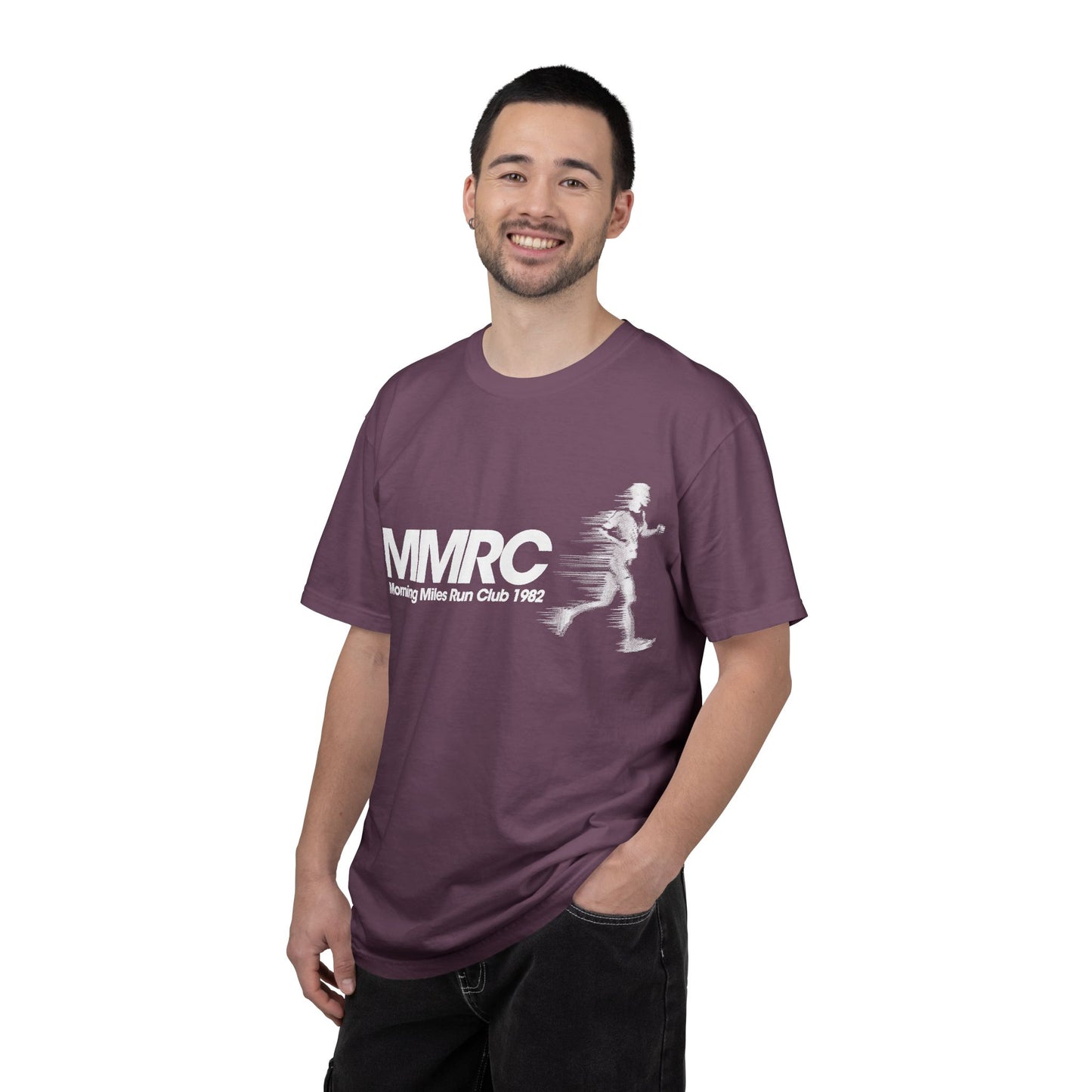Morning Miles Run Club T-Shirt — Vintage Runner Graphic Tee