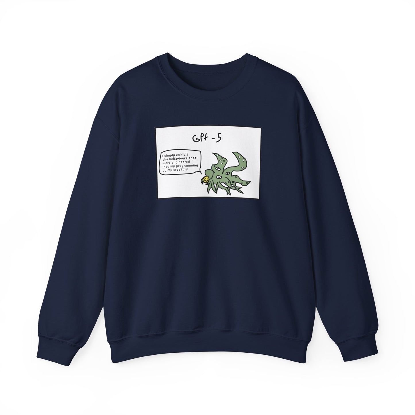 Shoggoth Ai Sweatshirt - Graphic Meme