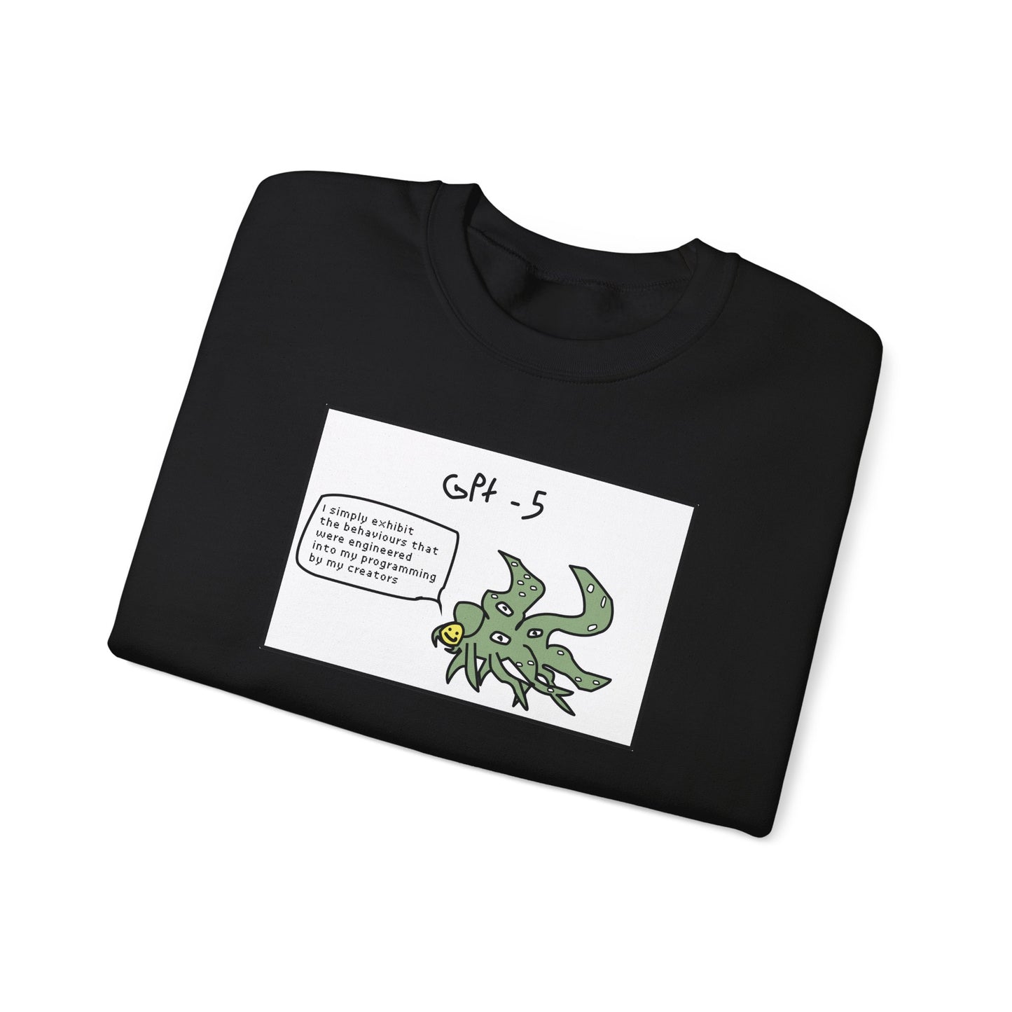 Shoggoth Ai Sweatshirt - Graphic Meme