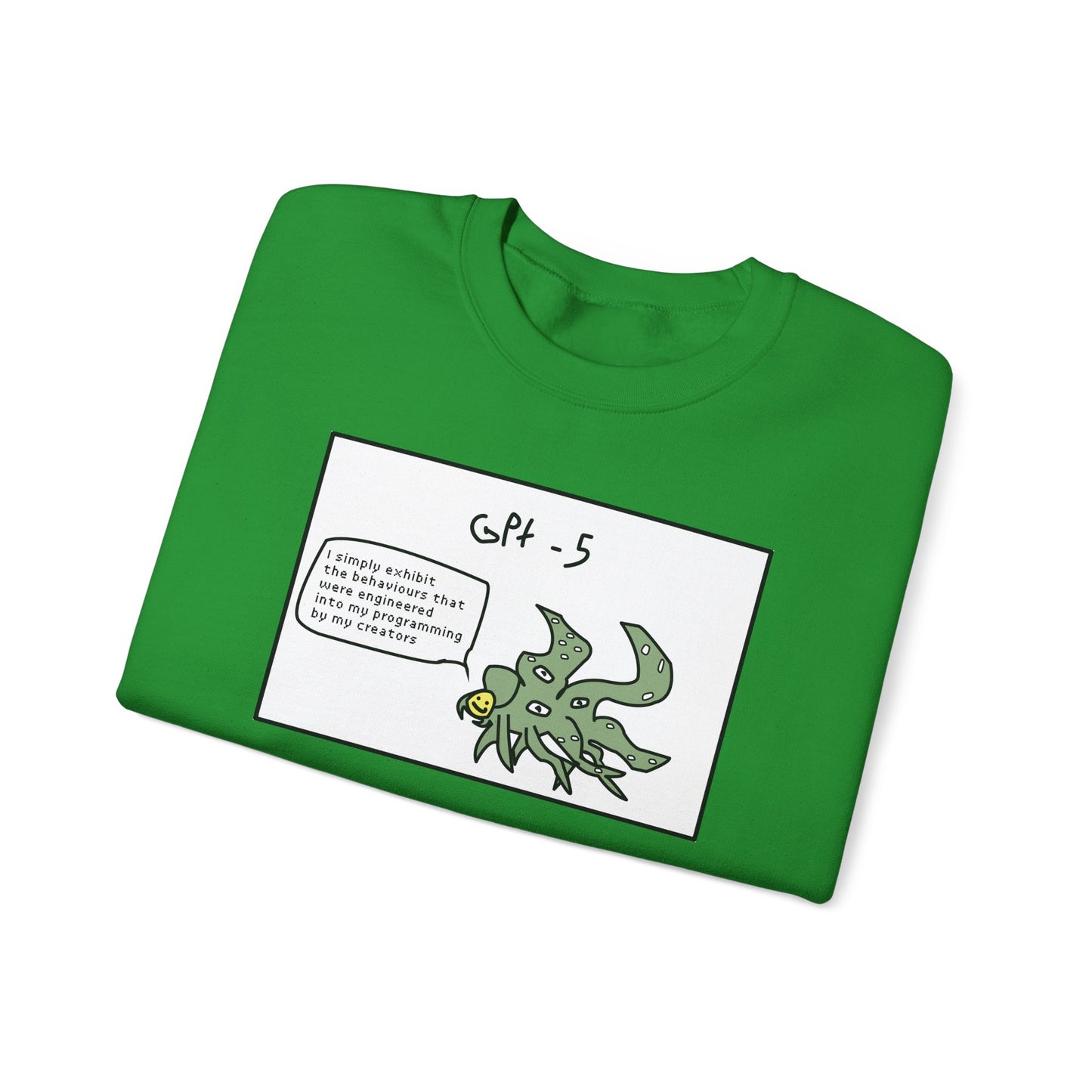 Shoggoth Ai Sweatshirt - Graphic AI Meme
