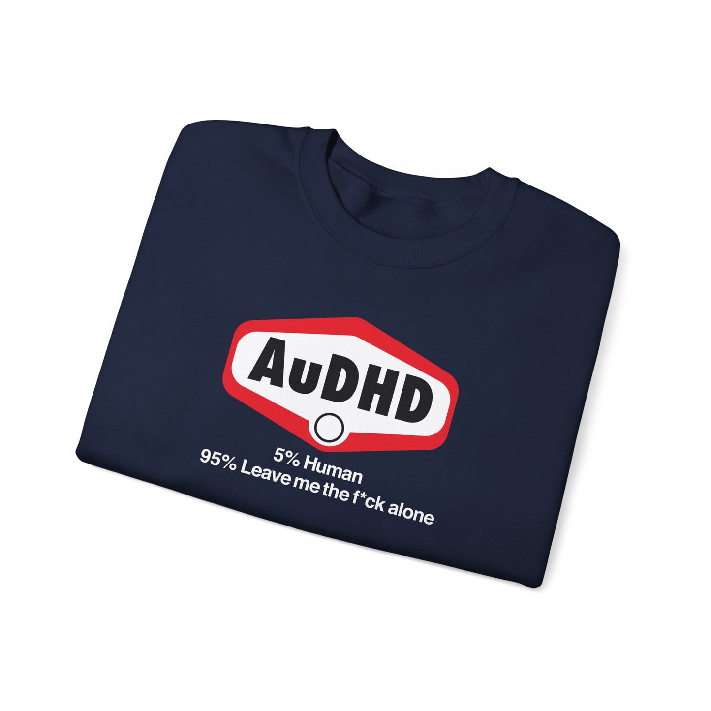 AuDHD Crewneck Sweatshirt - Graphic AuDHD