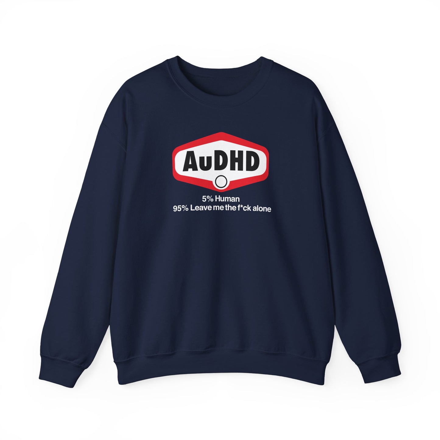 AuDHD Crewneck Sweatshirt - Graphic AuDHD