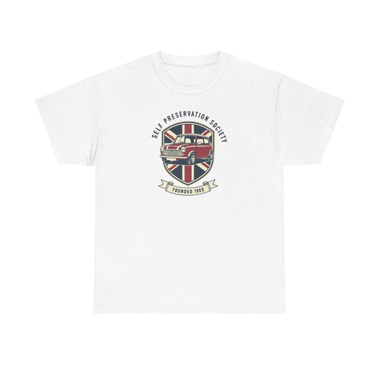 Self Preservation Society T Shirt - Italian Job