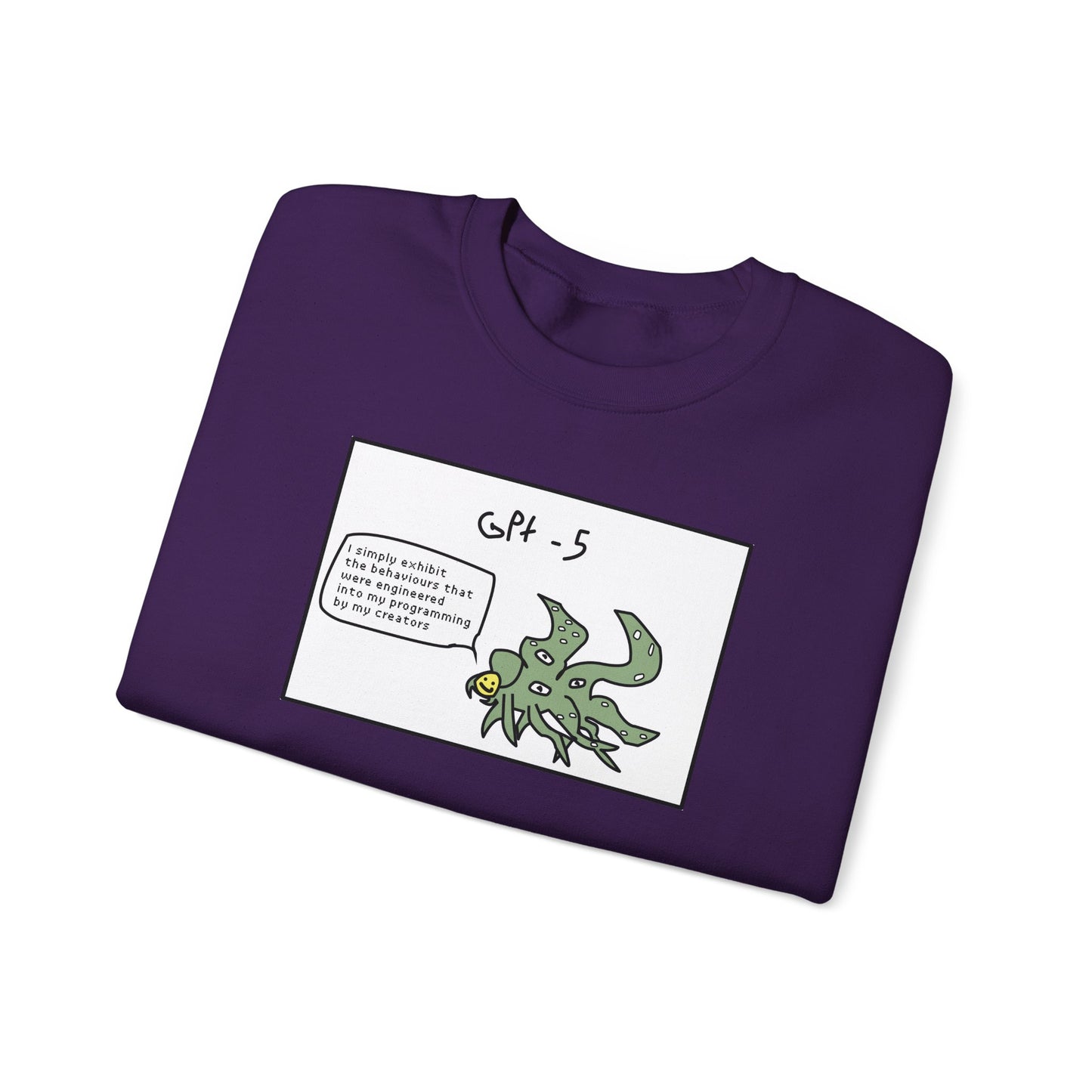 Shoggoth Ai Sweatshirt - Graphic Meme