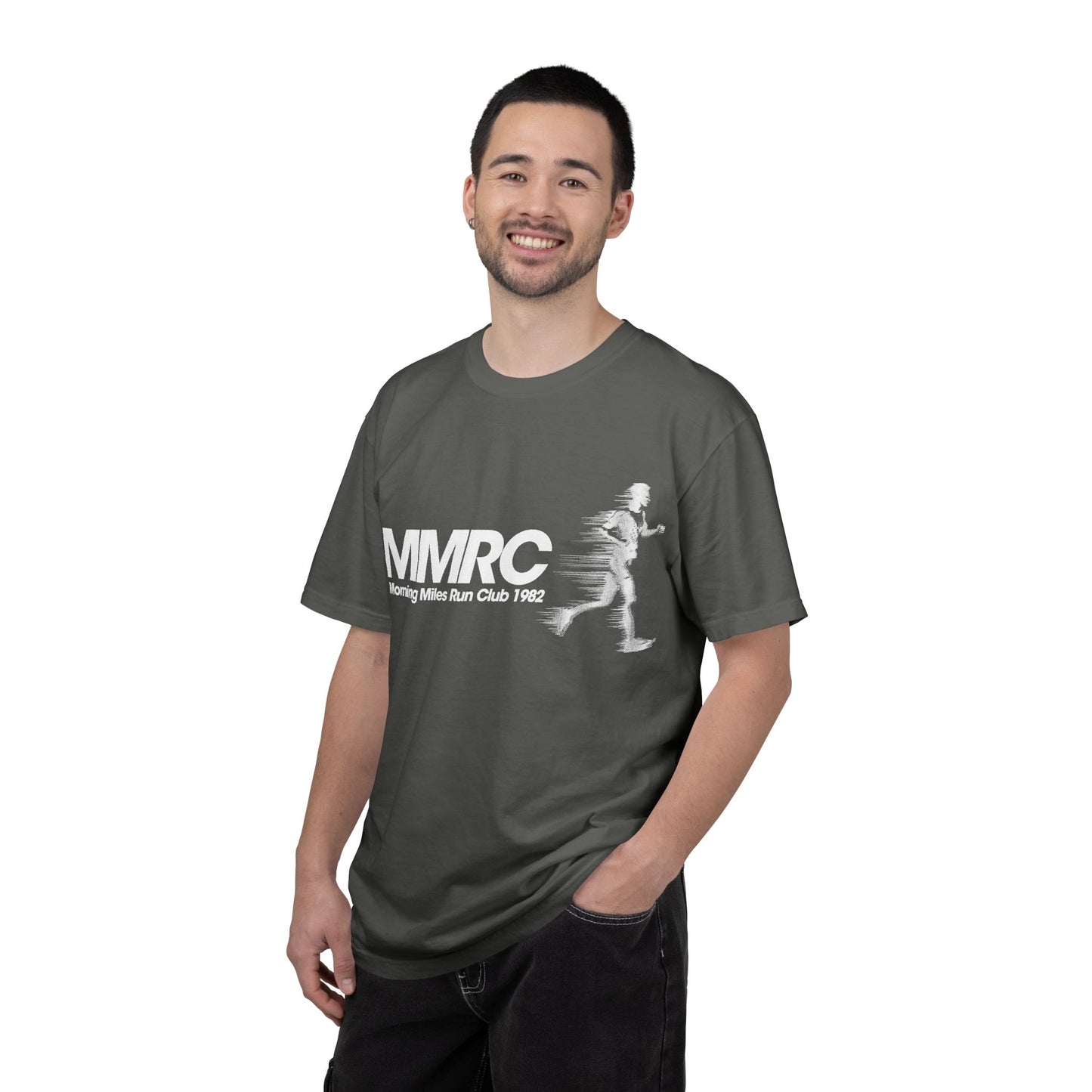 Morning Miles Run Club T-Shirt — Vintage Runner Graphic Tee