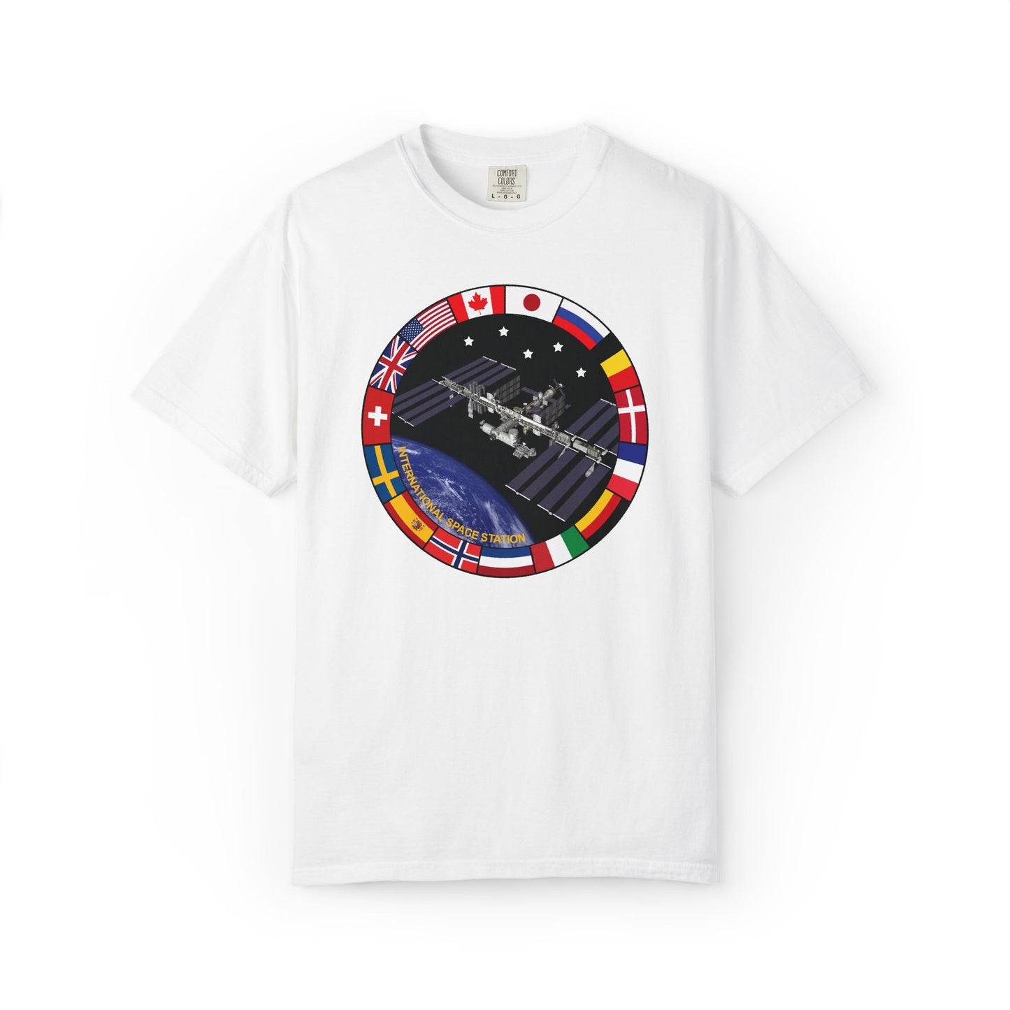 ISS Orbit Patch T Shirt - Graphic Tee