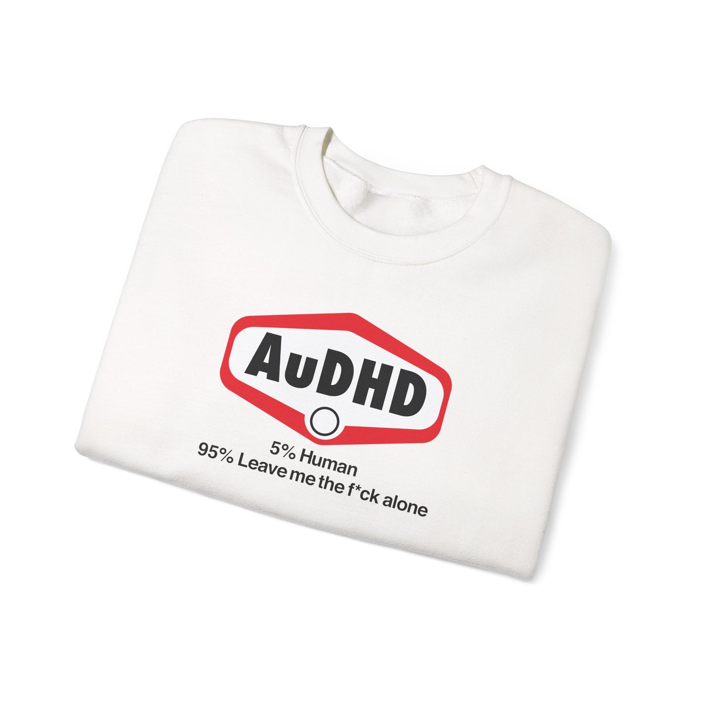 AuDHD Crewneck Sweatshirt - Graphic AuDHD